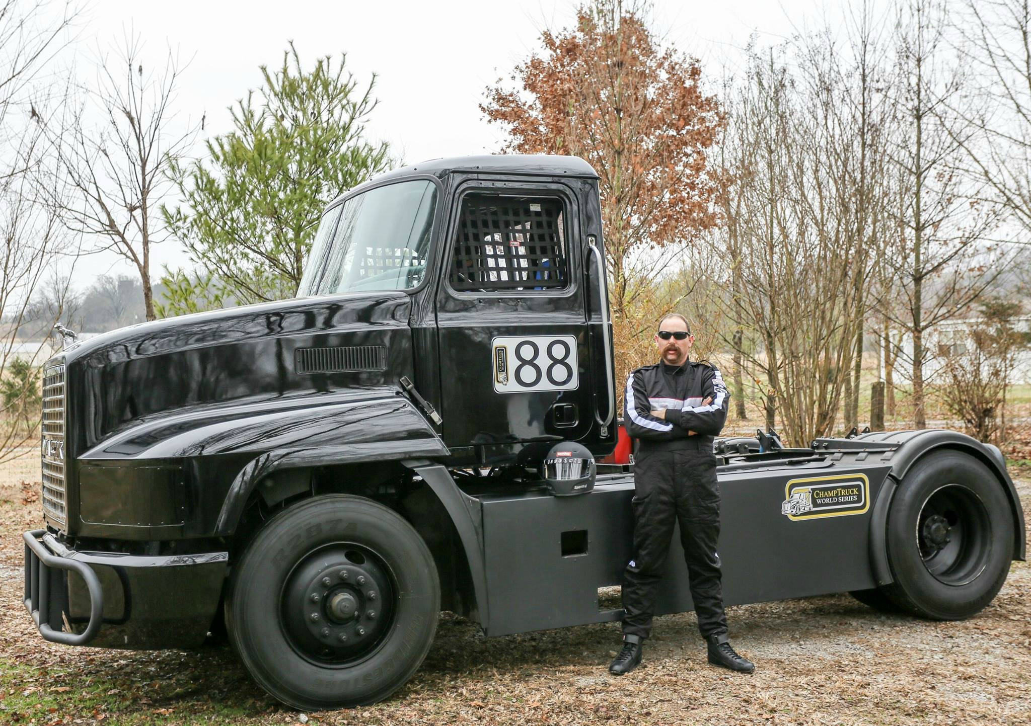 Meritor Champ Truck Race Mike Morgan
