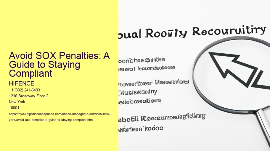 Avoid SOX Penalties: A Guide to Staying Compliant