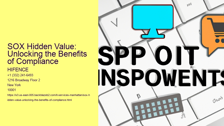 SOX Hidden Value: Unlocking the Benefits of Compliance