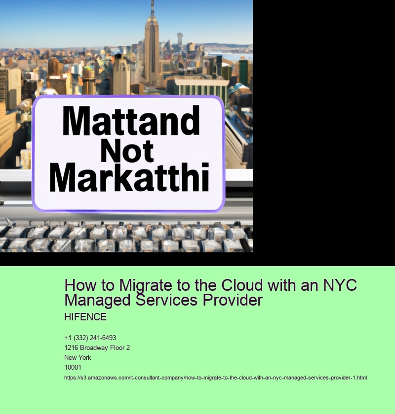 How to Migrate to the Cloud with an NYC Managed Services Provider
