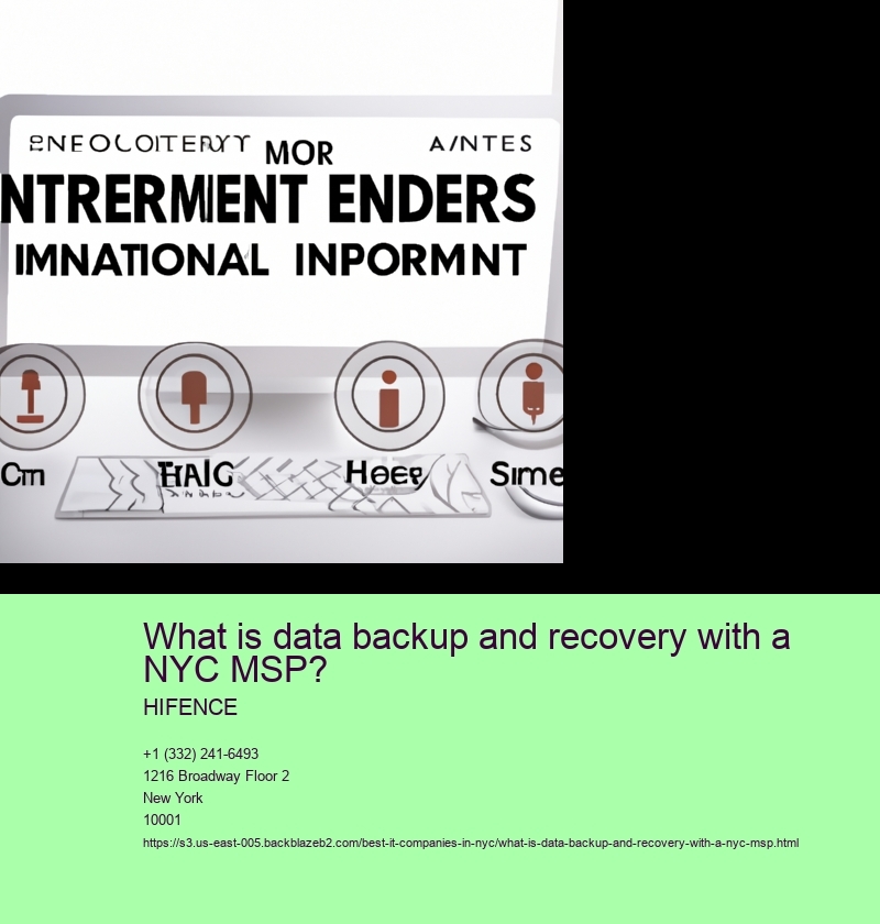 What is data backup and recovery with a NYC MSP?