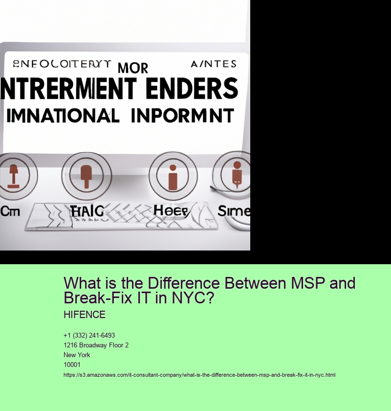 What is the Difference Between MSP and Break-Fix IT in NYC?