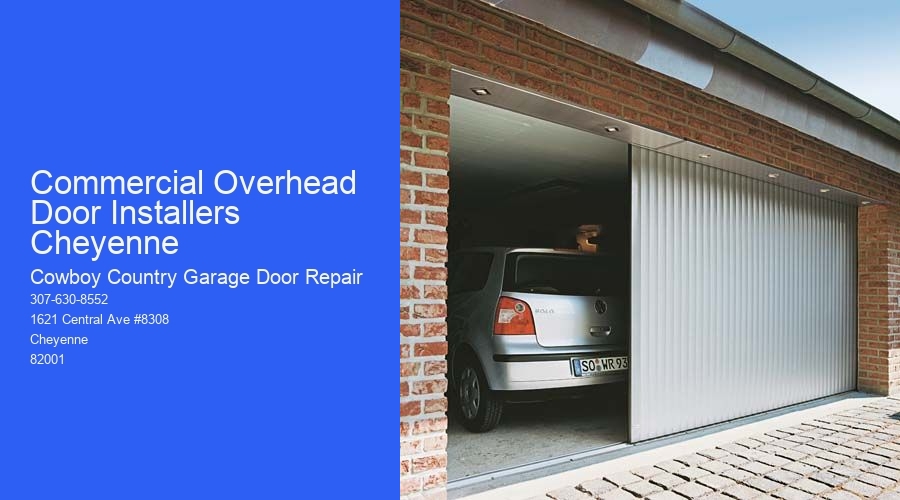 Commercial Overhead Door Installers Cheyenne