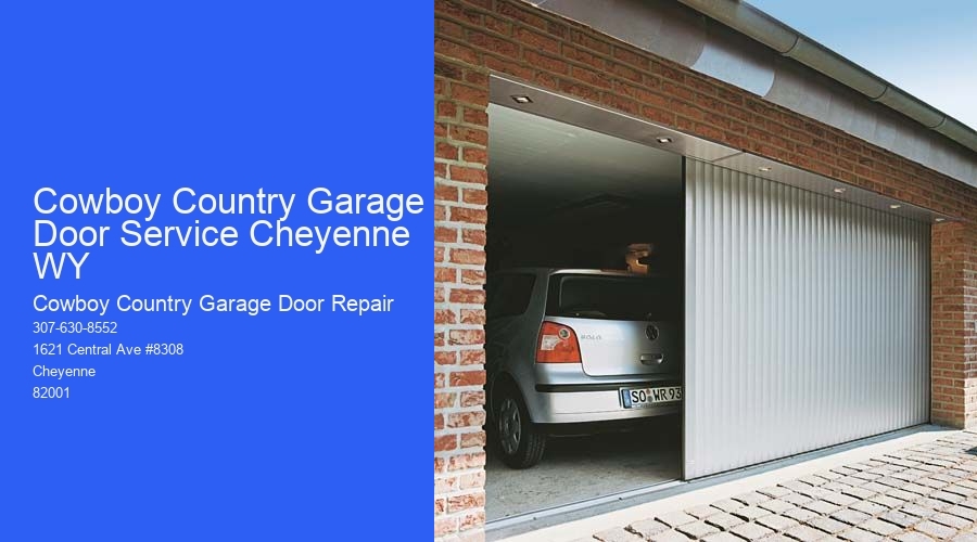 Cowboy Country Garage Door Service Cheyenne WY