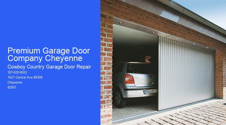 Premium Garage Door Company Cheyenne