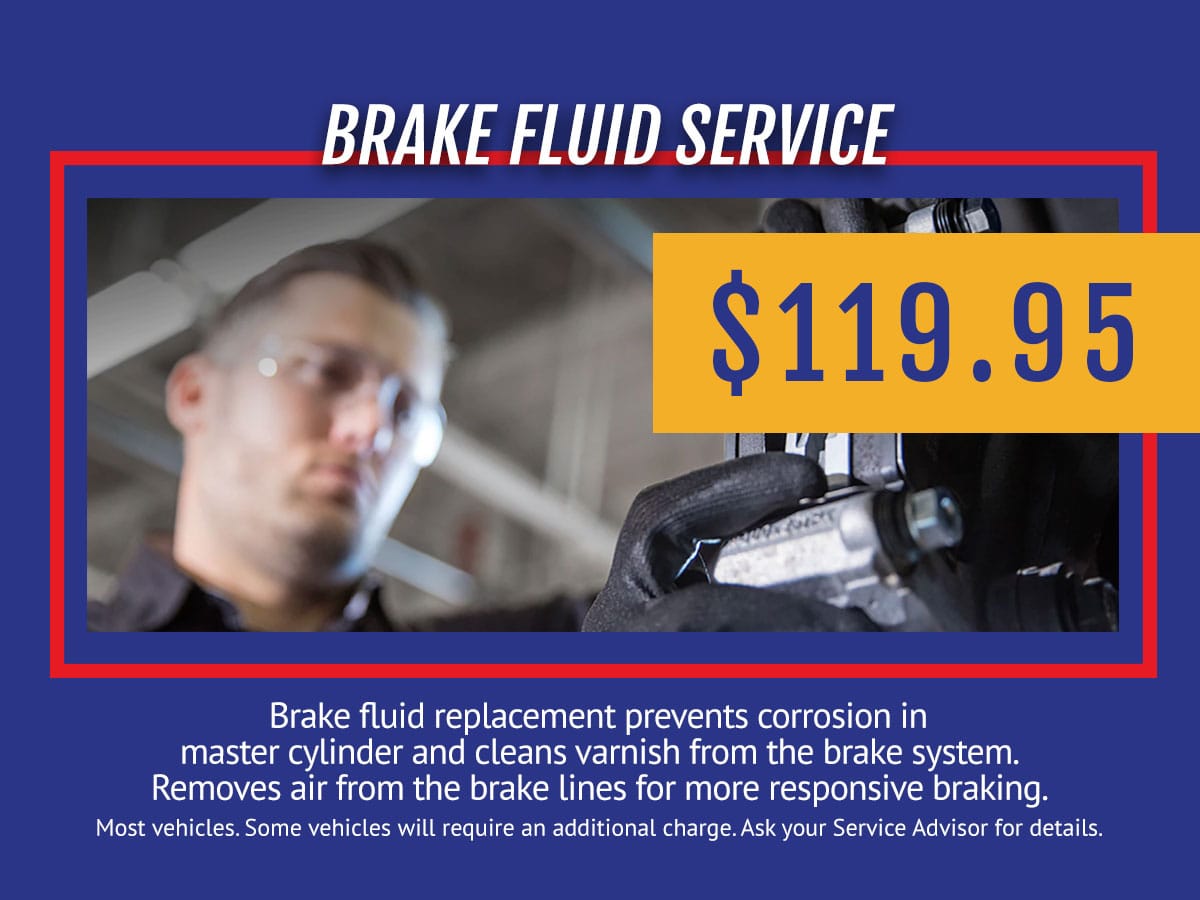Brake Fluid Service Special Coupon Feldmam Chevrolet Livonia