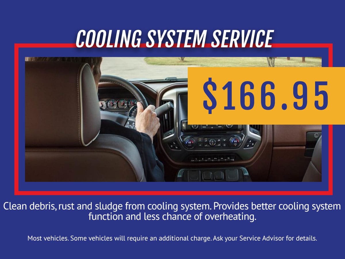 Cooling System Service Special Coupon Feldmam Chevrolet Livonia