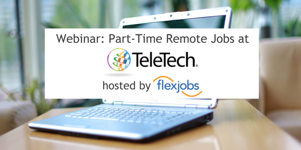 part time telecommuting jobs