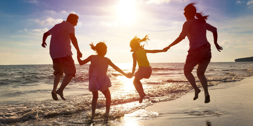 Man and woman getting more time with family