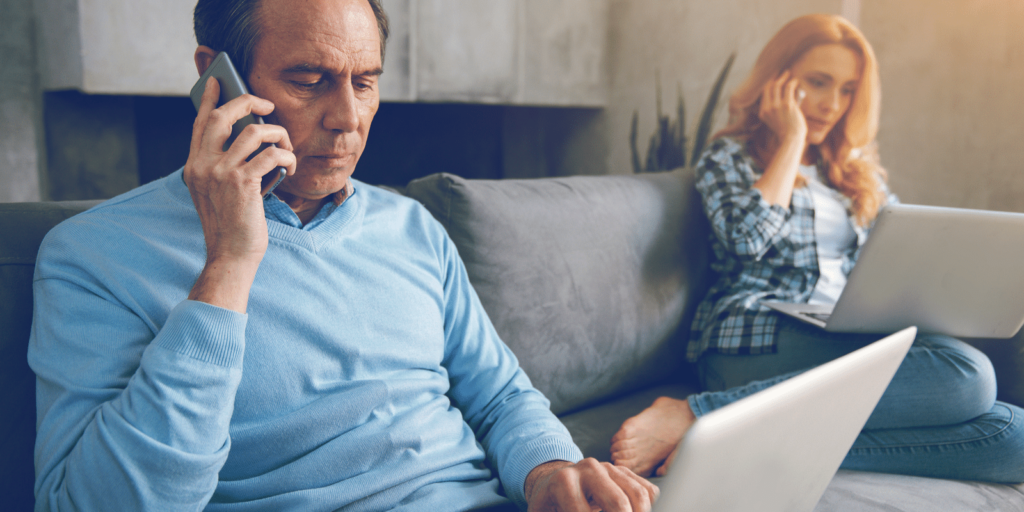 working from home with spouse or roommates