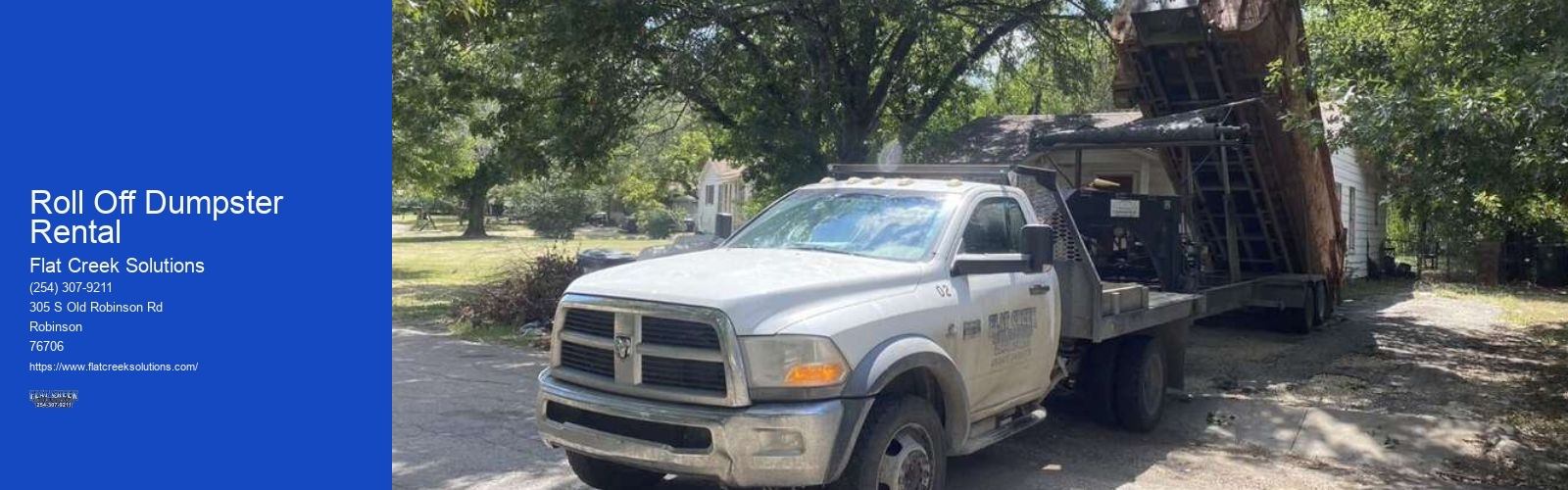 Roll Off Dumpster Rental