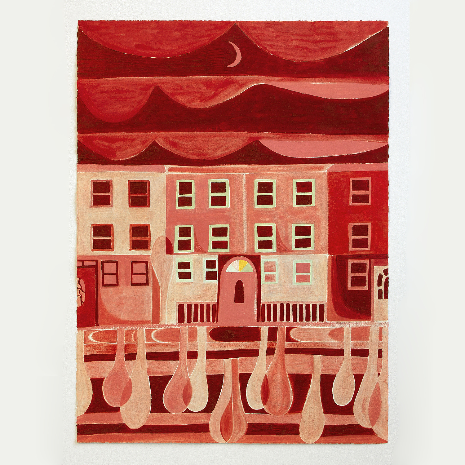 Red Sky (Driggs Ave)