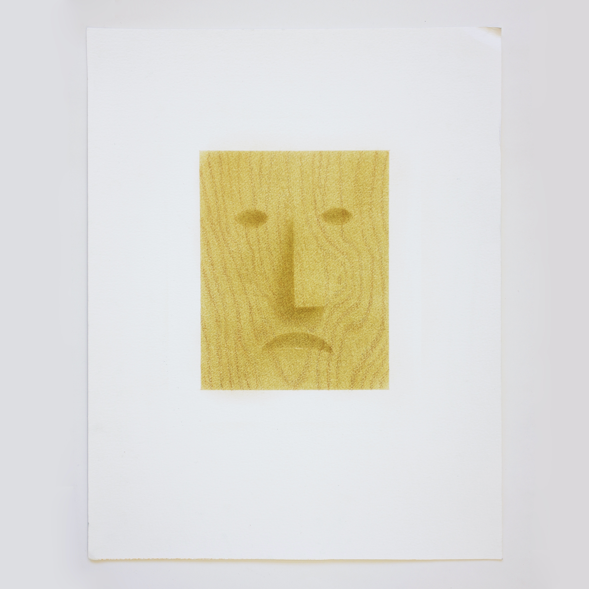 Face in Wood