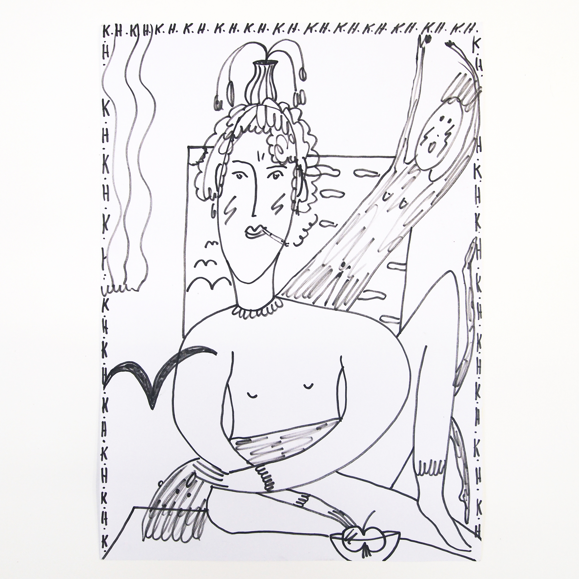 Once In A Year I Draw You A Story Directly From Someone's Religious Innerself