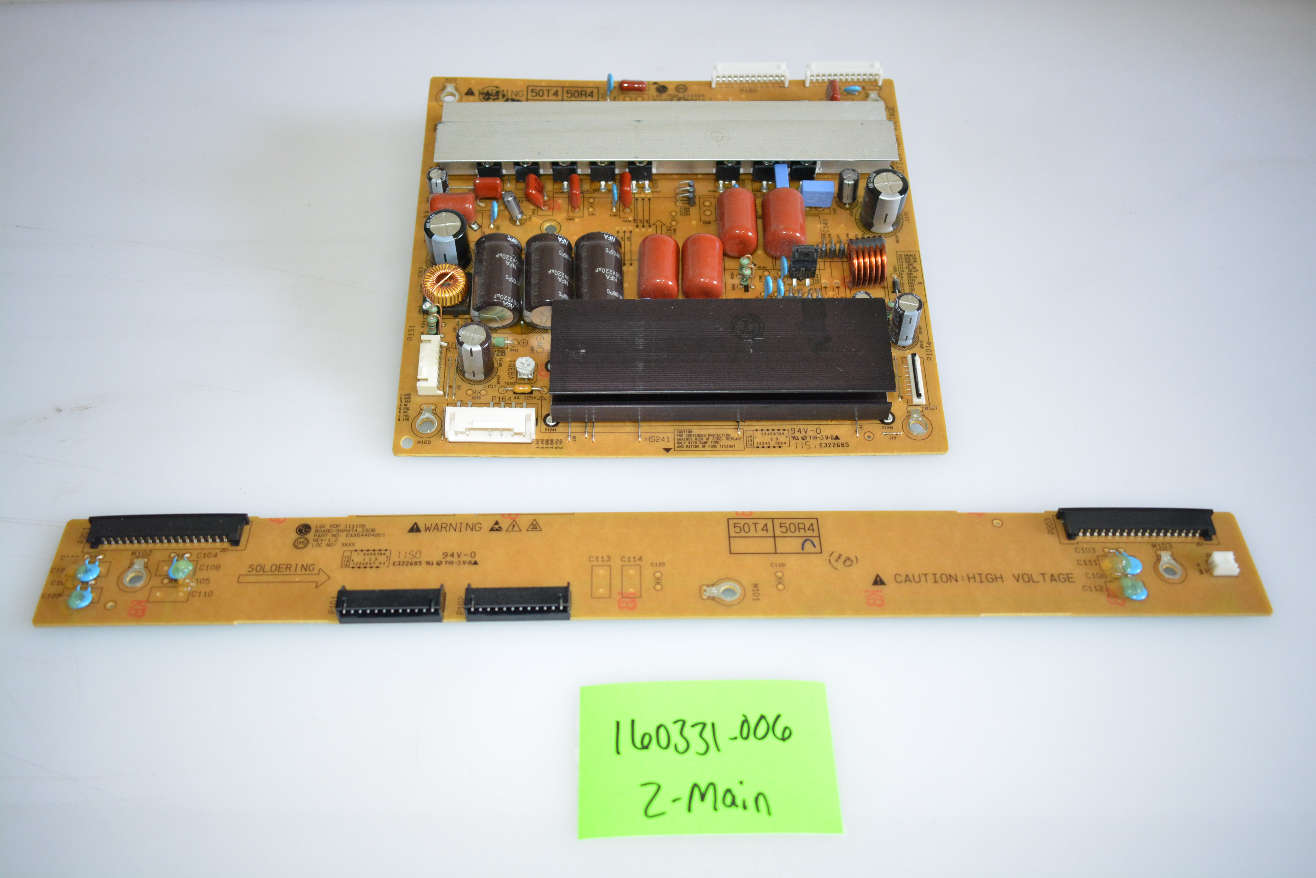 Carte ZSUS EBR74306901 Pour Téléviseur LG 50PA6500-UG - Pièce De Rechange - Ouverte Jamais Utilisée