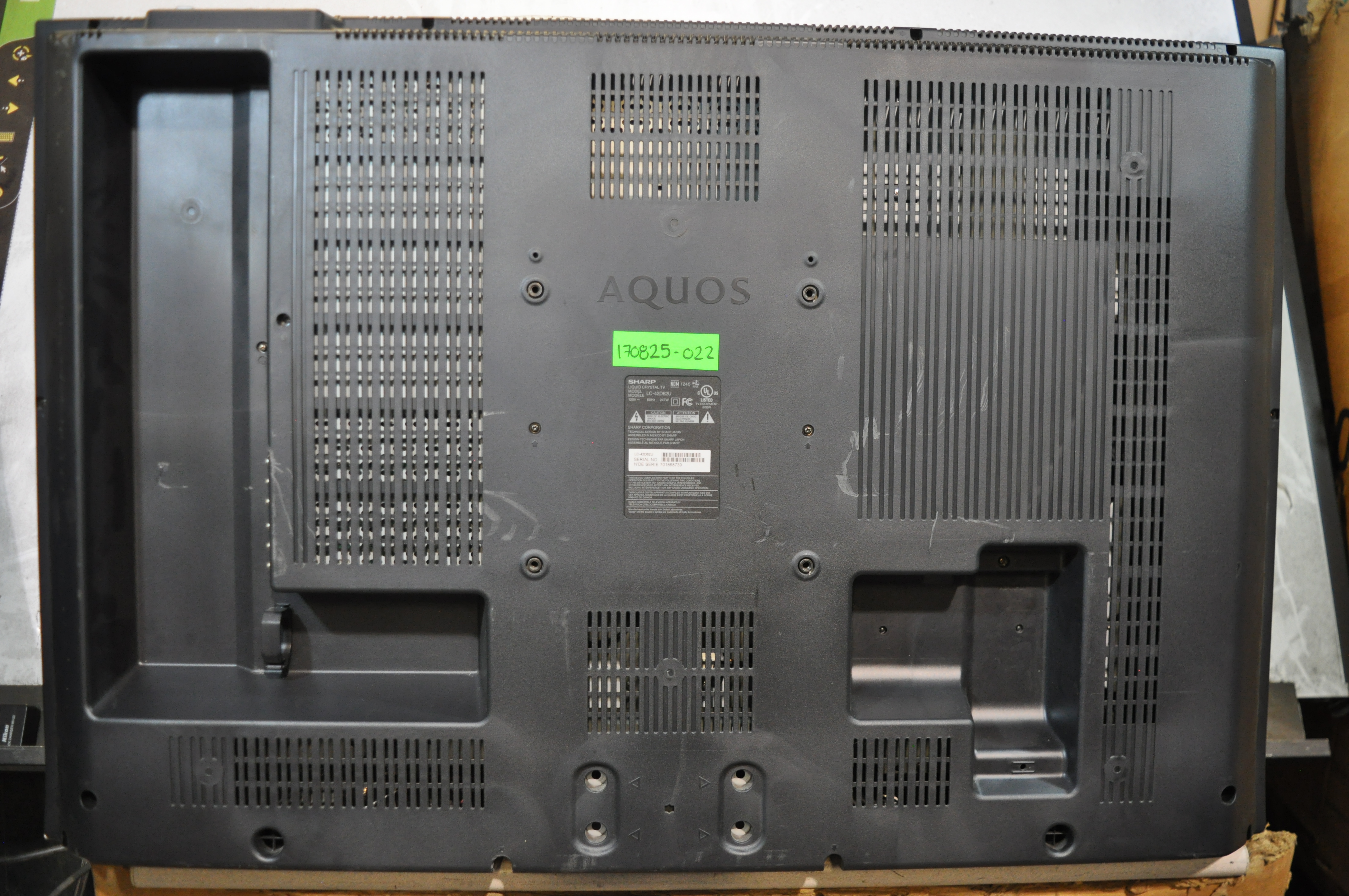 SHARP LC42D62U POWER BOARD LC6064001AC eBay