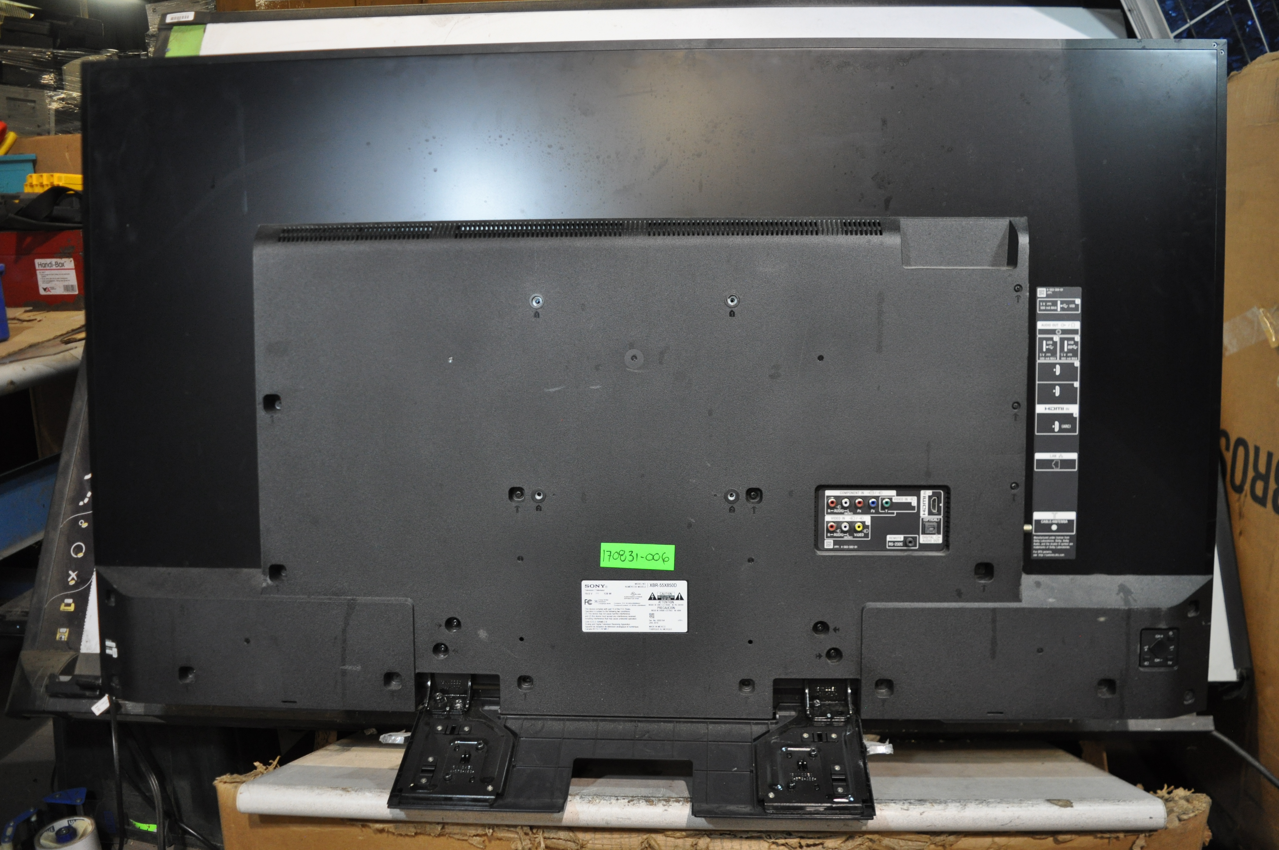 SONY XBR55X850D SMALL PARTS REPAIR KIT SPEAKERS;LVDS CABLES;SWITCH;WAP;IR SENSO eBay