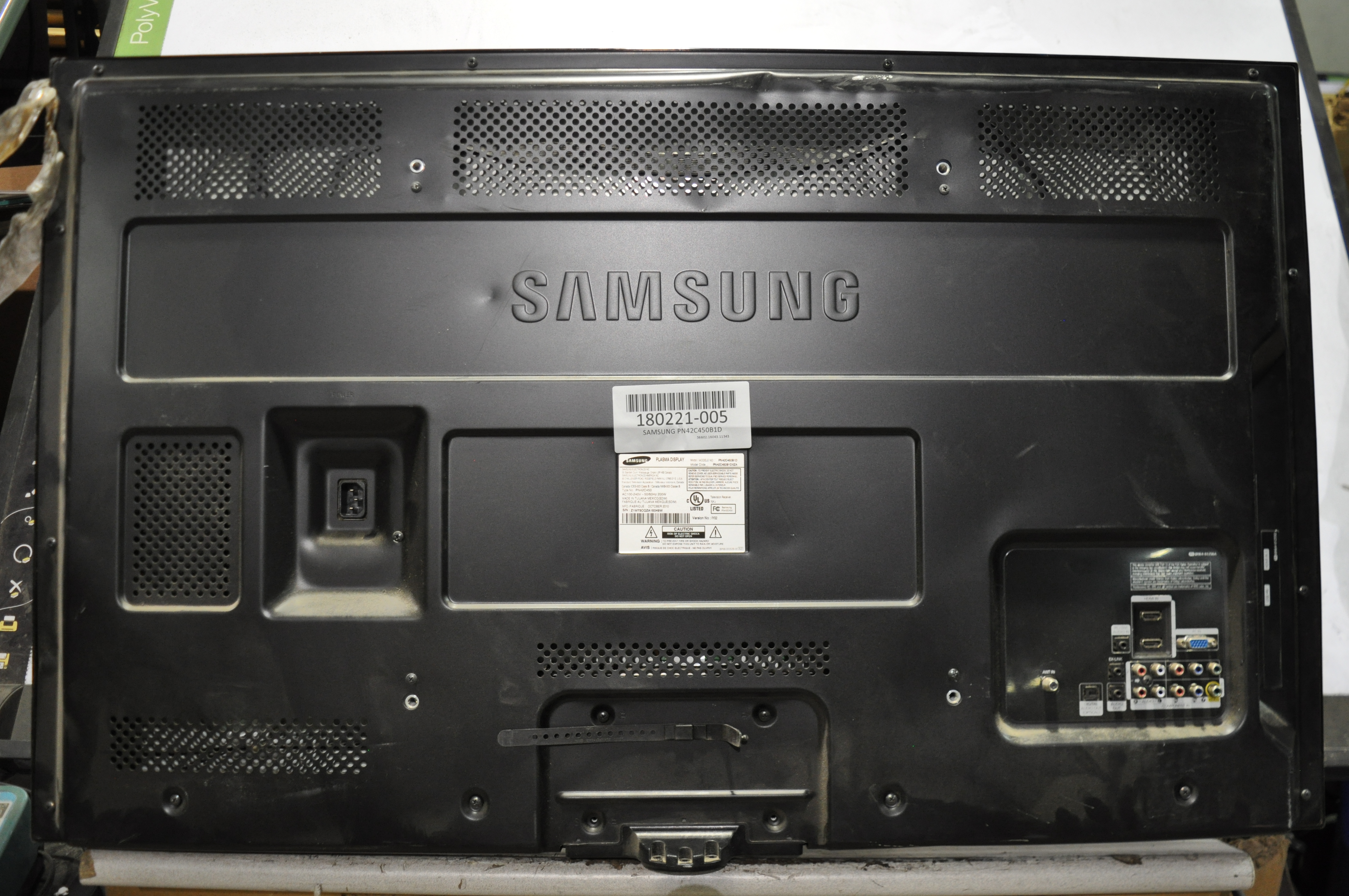 SAMSUNG PN42C450B1D SMALL PARTS REPAIR KIT SPEAKERS;CONTROLS; RIBBON