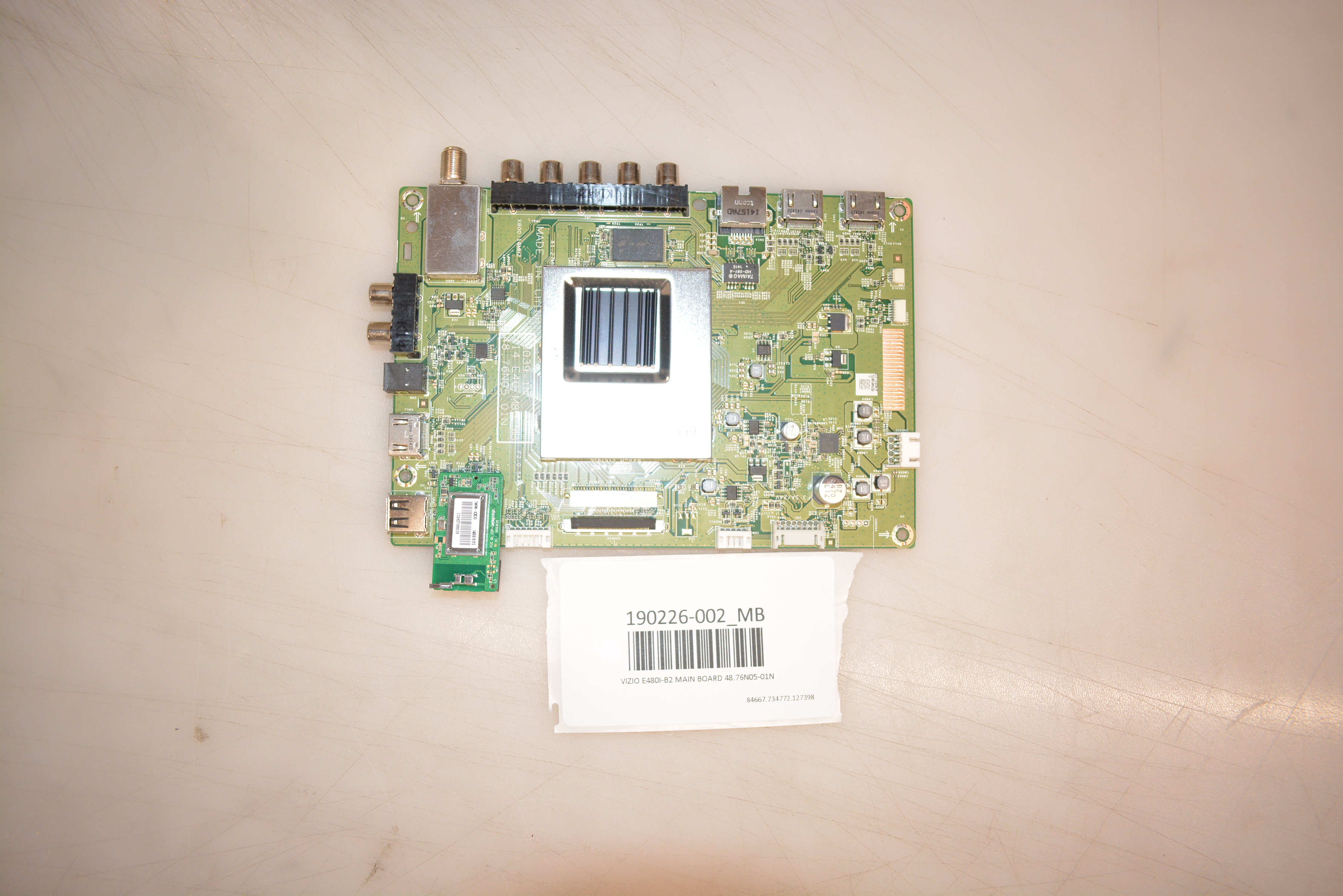 Vizio Y14E40KB Key Controller Board 48.76N17.011 from a Vizio E320-B2