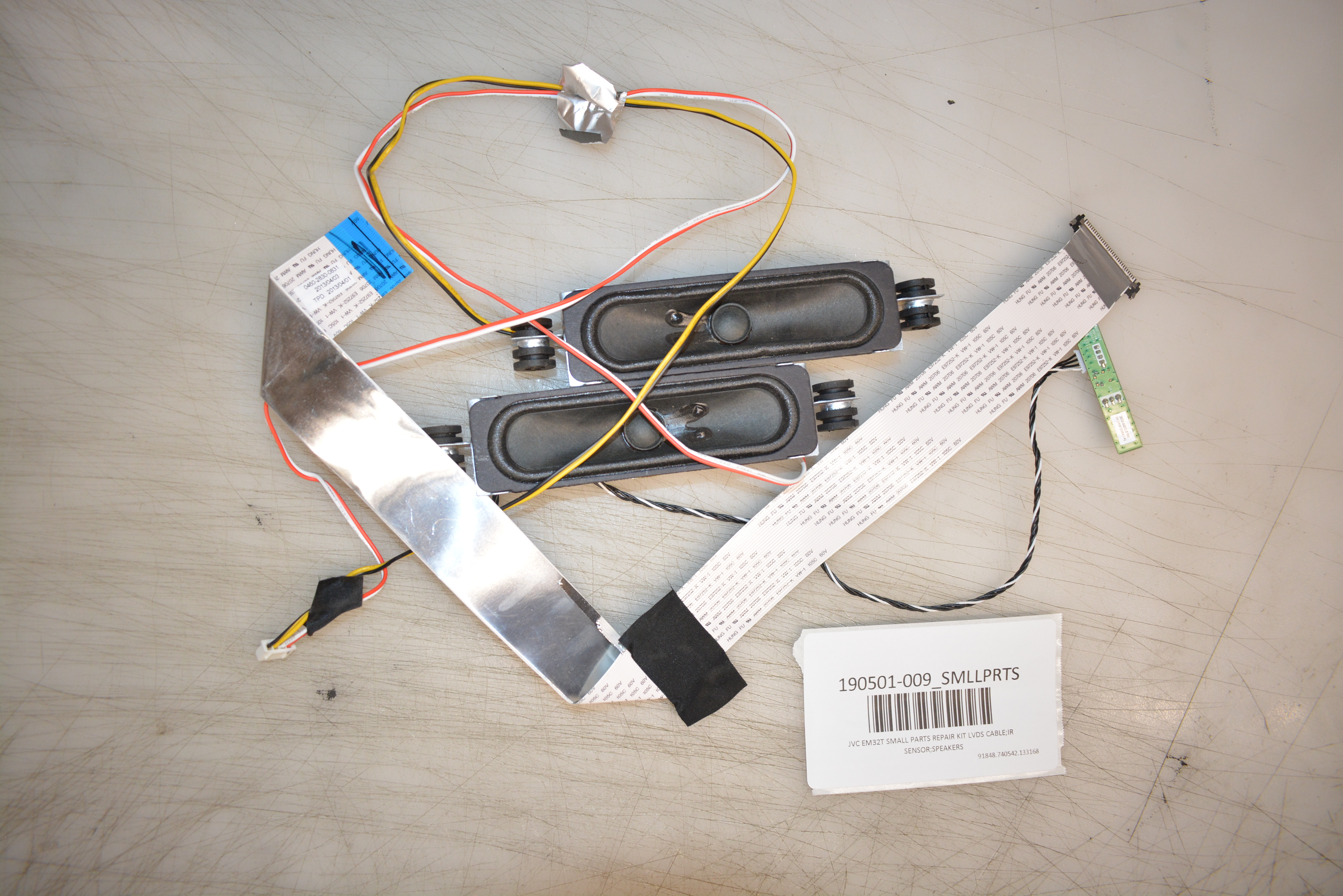 JVC EM32T SMALL PARTS REPAIR KIT LVDS CABLE;IR SENSOR;SPEAKERS | eBay