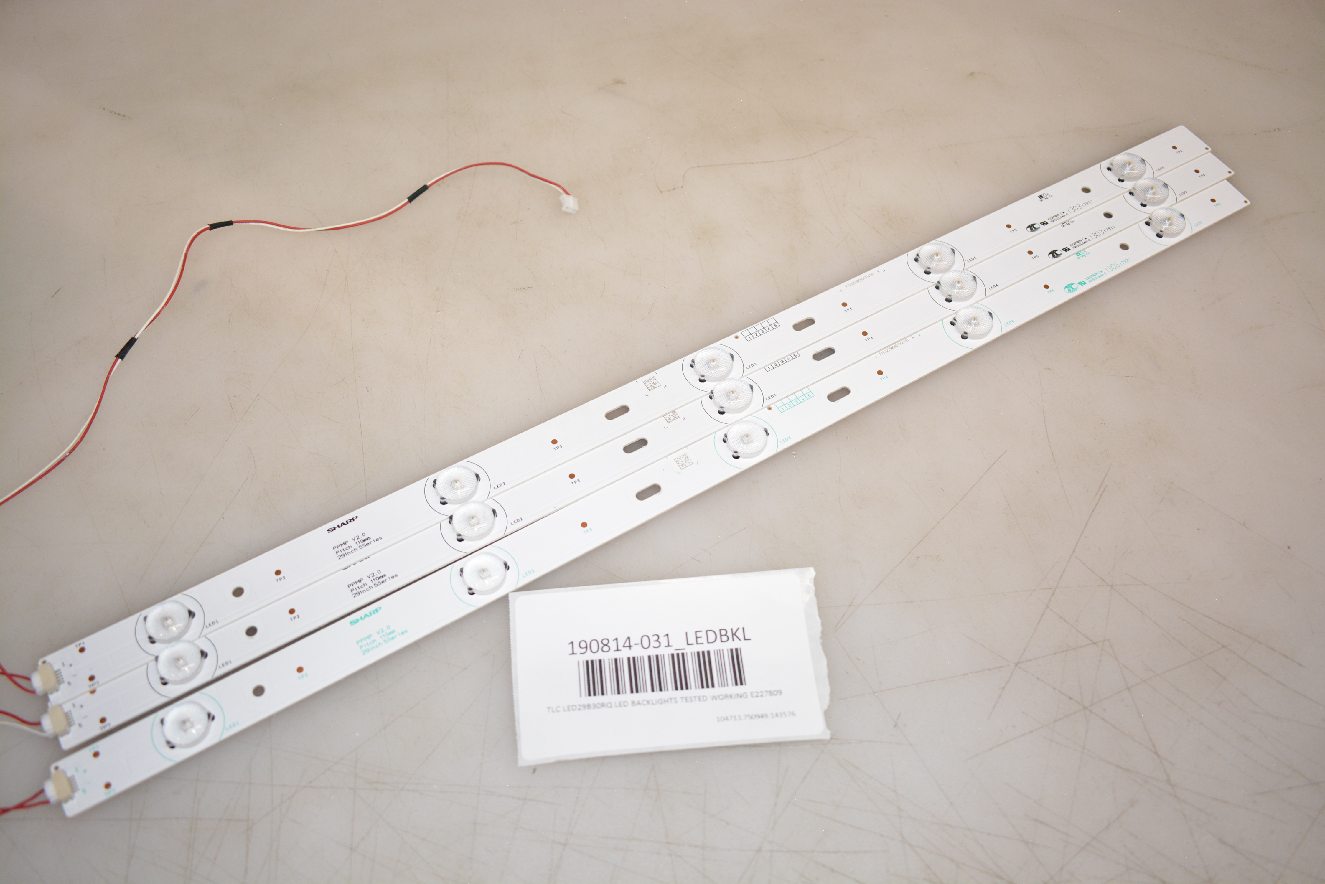 TLC LED29B30RQ LED BACKLIGHTS TESTED WORKING E227809 eBay