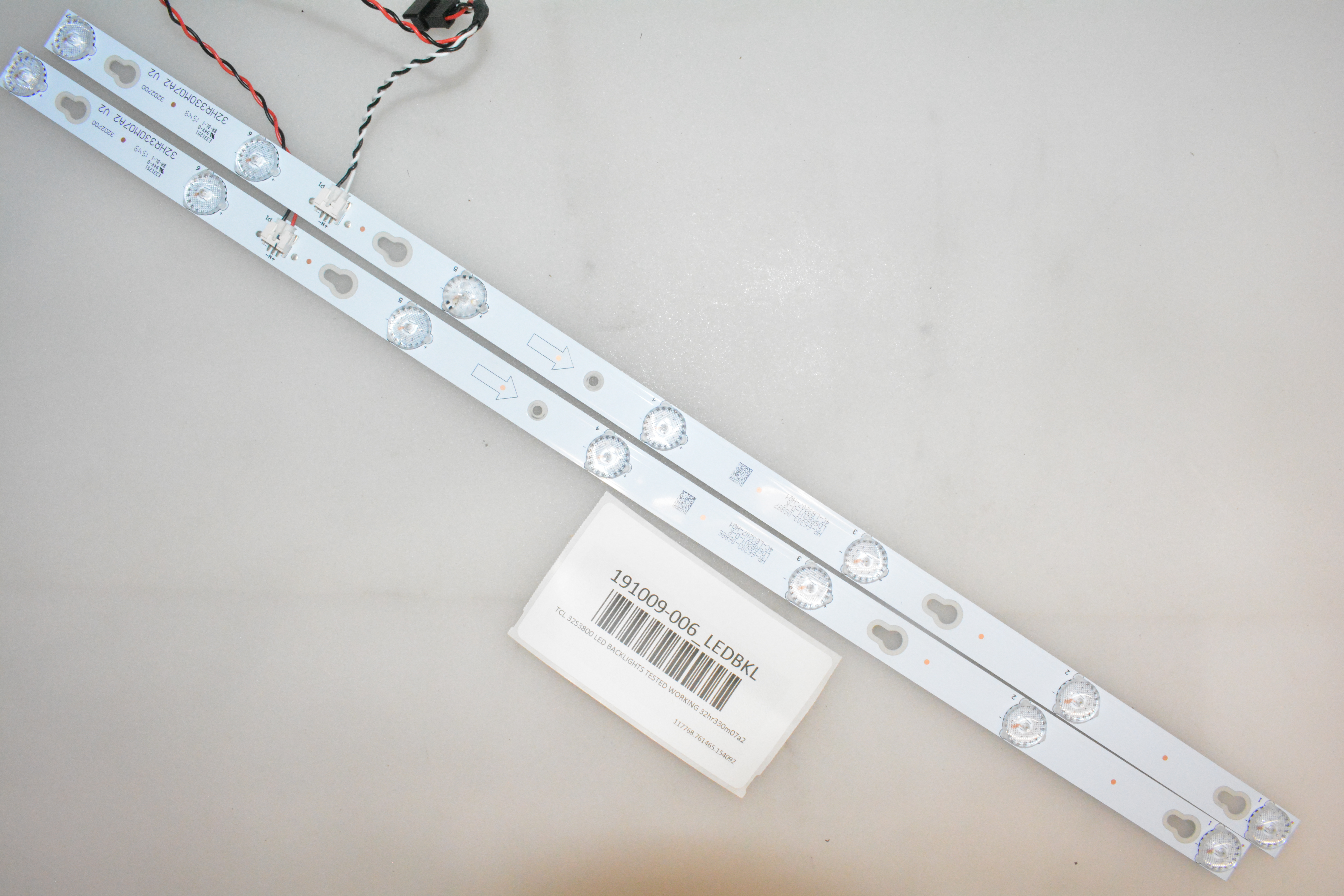 TCL 32S3800 LED BACKLIGHTS TESTED WORKING 32HR330M07A2 eBay