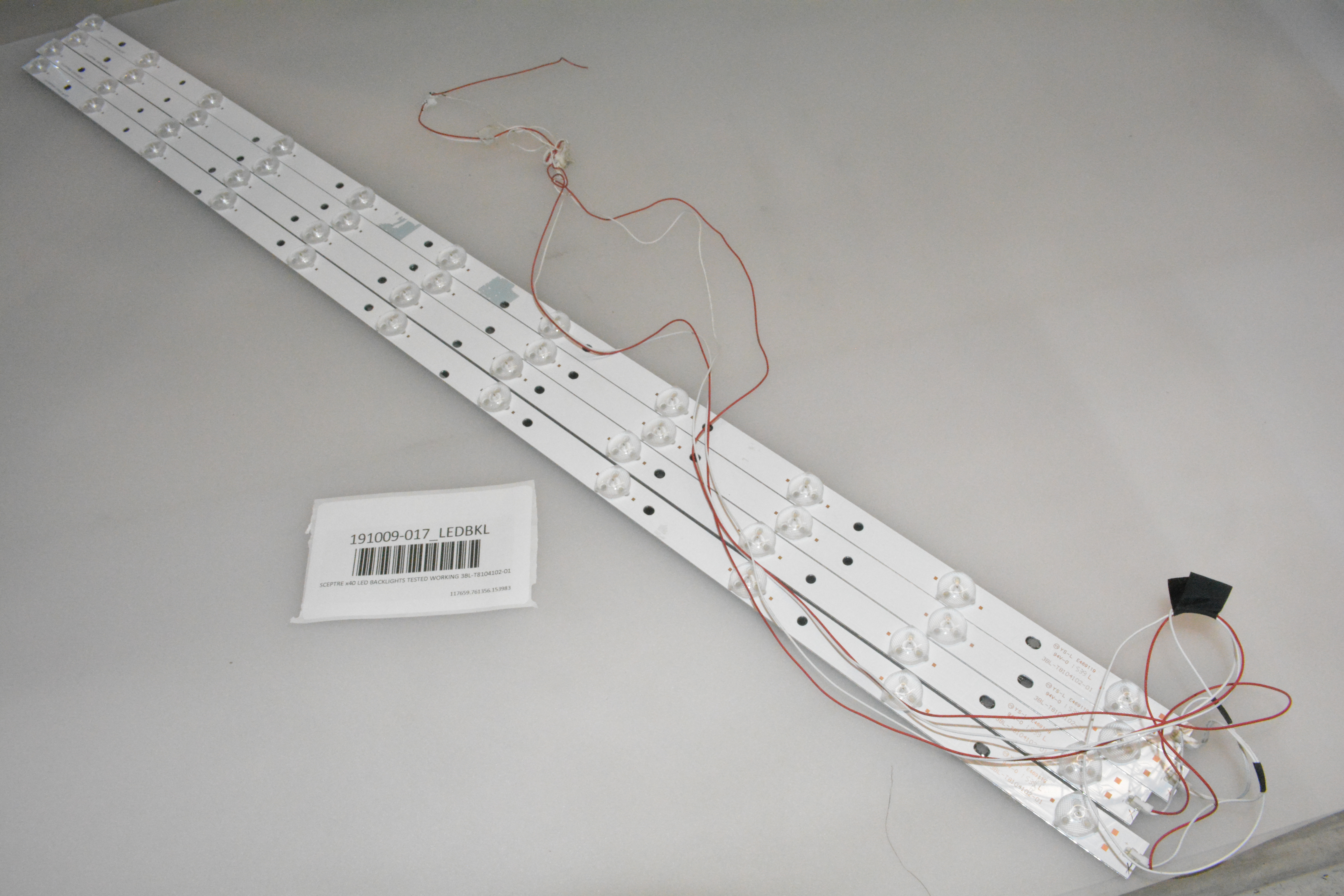 SCEPTRE X40 LED BACKLIGHTS TESTED WORKING 3BLT810410201 eBay