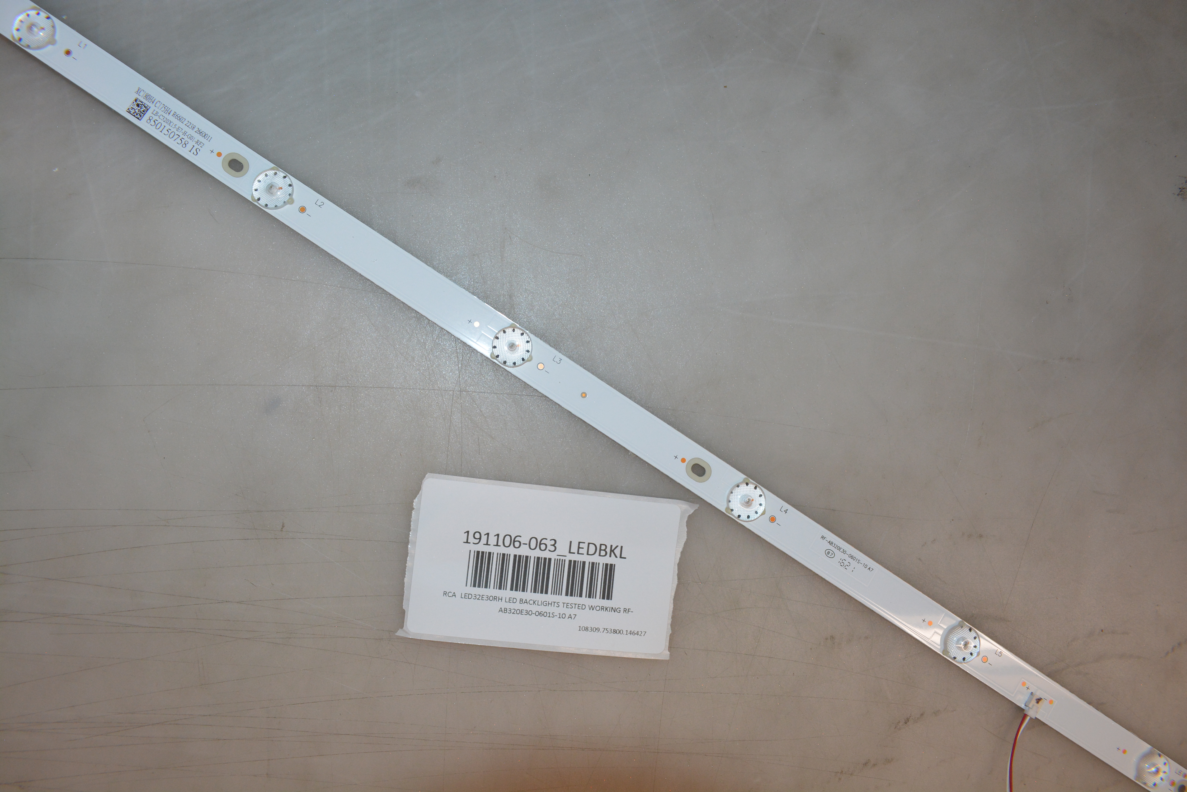 RCA LED32E30RH LED BACKLIGHTS TESTED WORKING RF-AB320E30-0601S-10 A7 | eBay