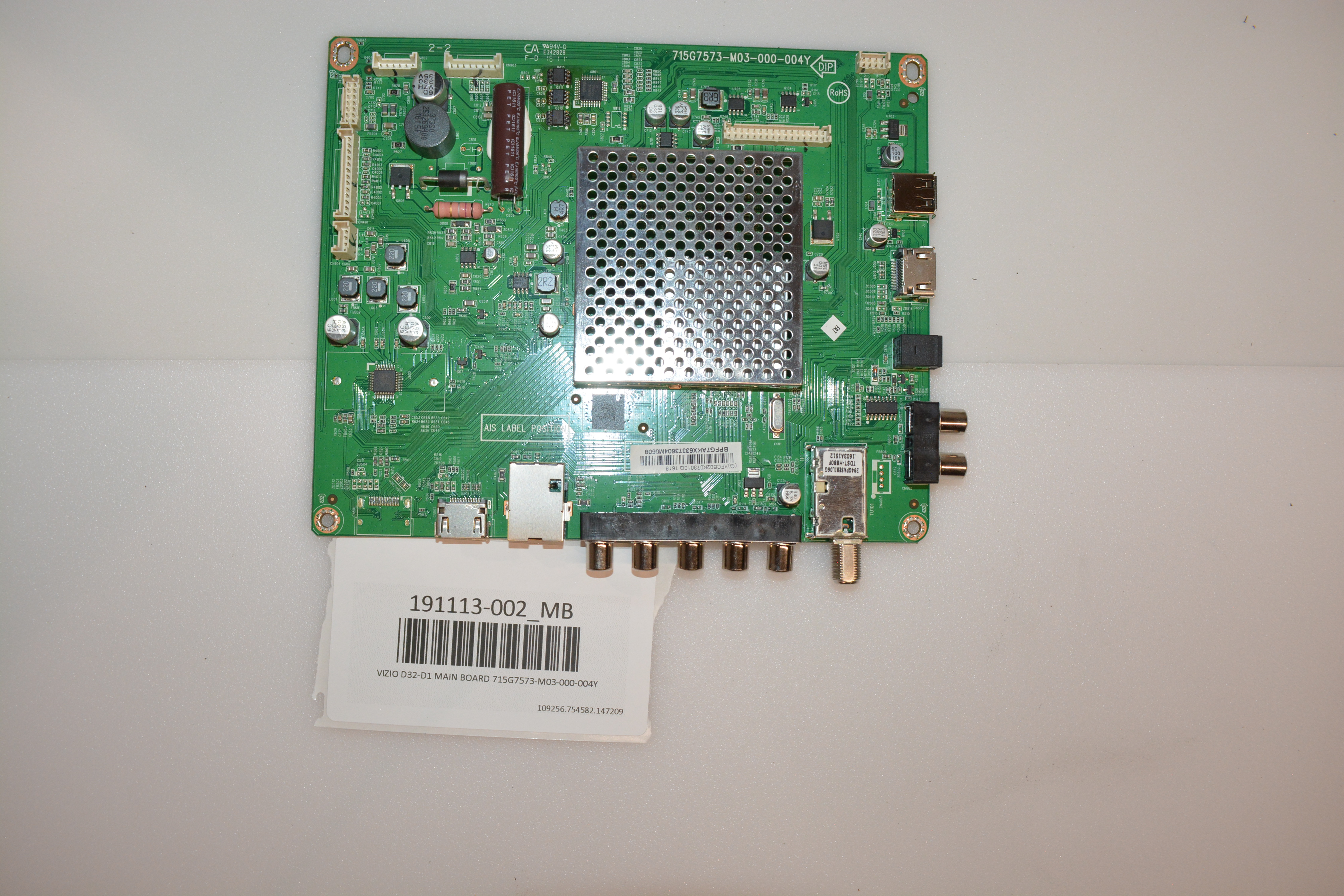 VIZIO D32D1 MAIN BOARD 715G7573M03000004Y eBay