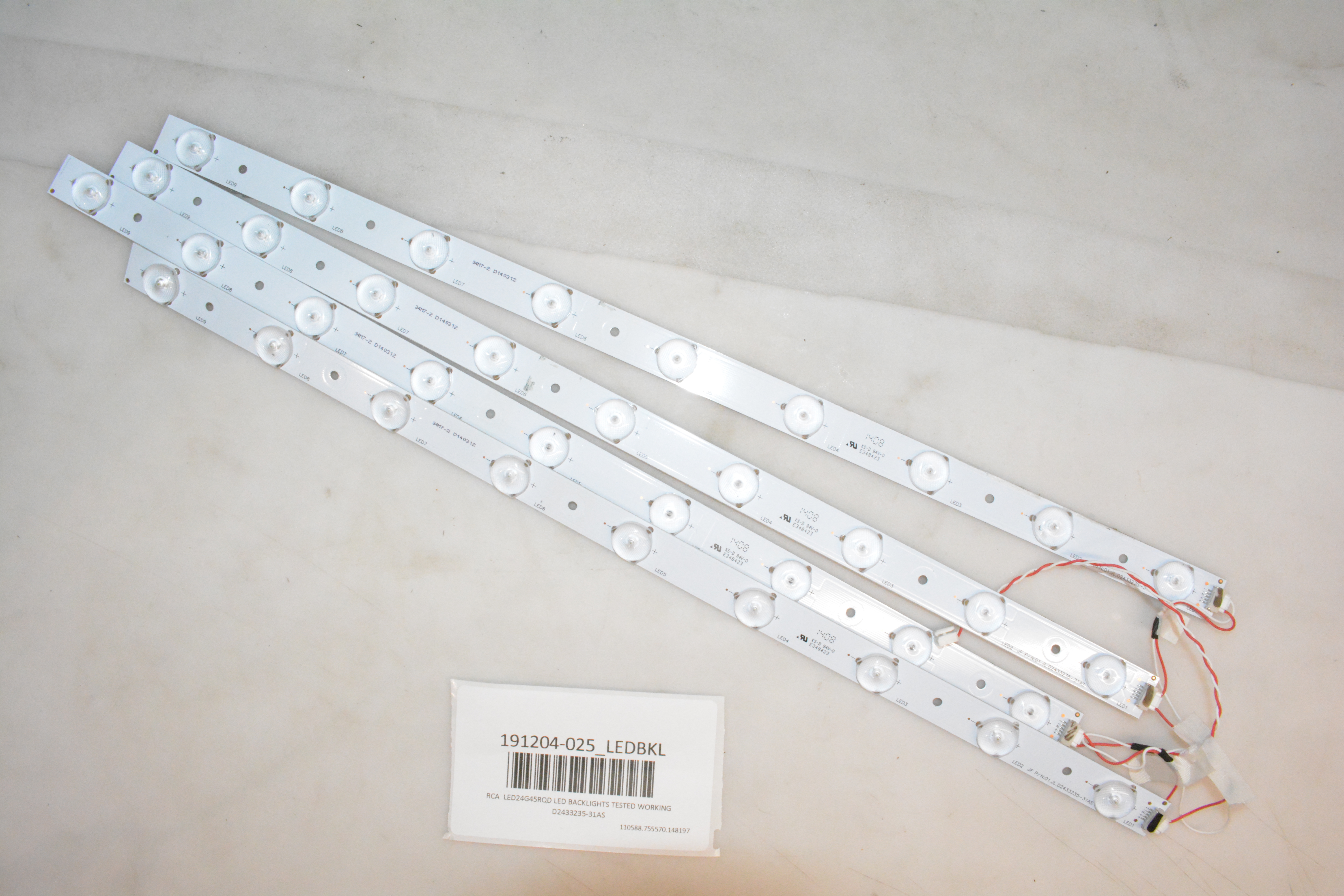 RCA LED24G45RQD LED BACKLIGHTS TESTED WORKING D2433235-31AS | eBay