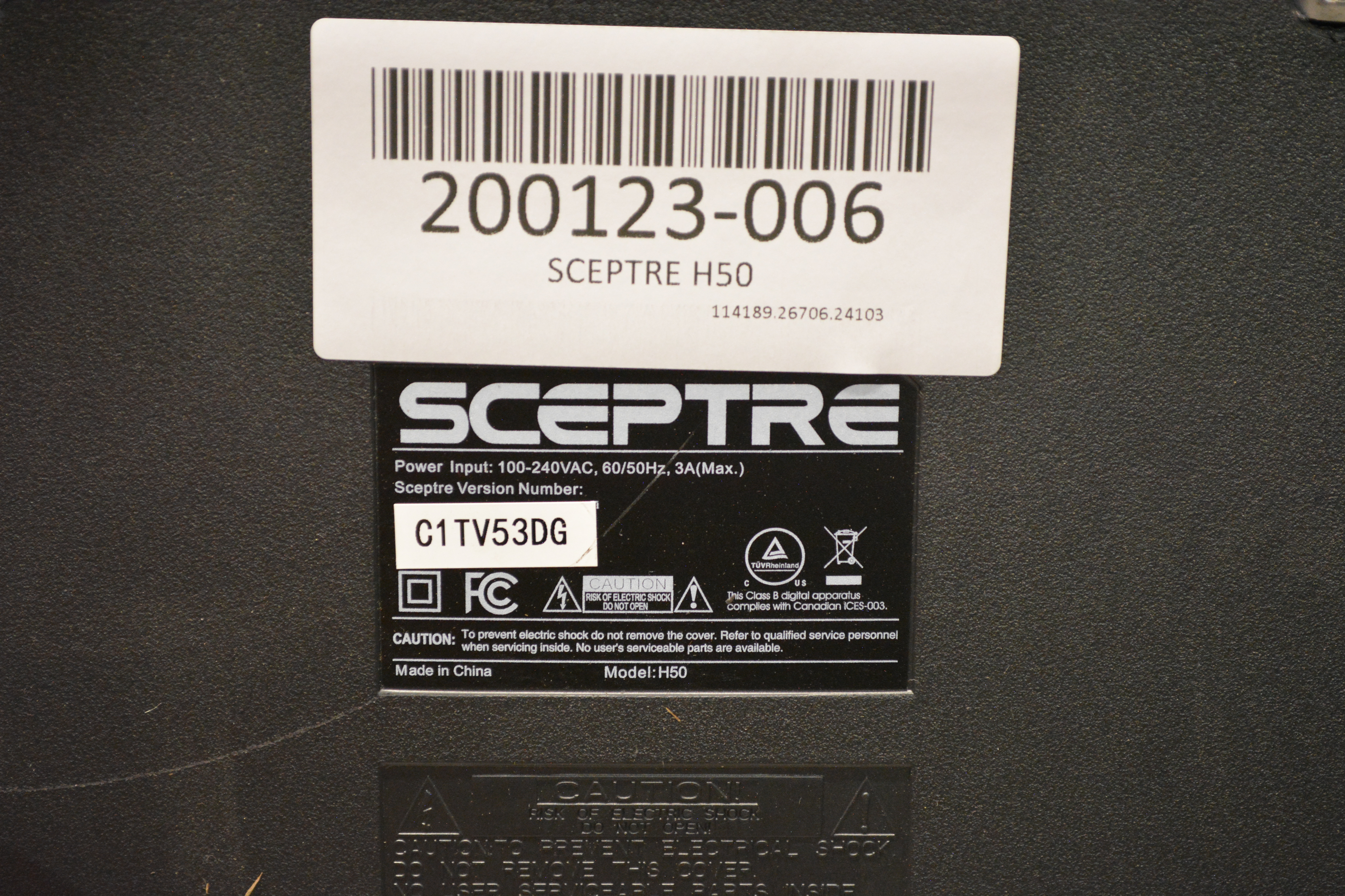 SCEPTRE H50 MAIN Board/Power Board Tp.ms3553.Pb753 15.99 PicClick