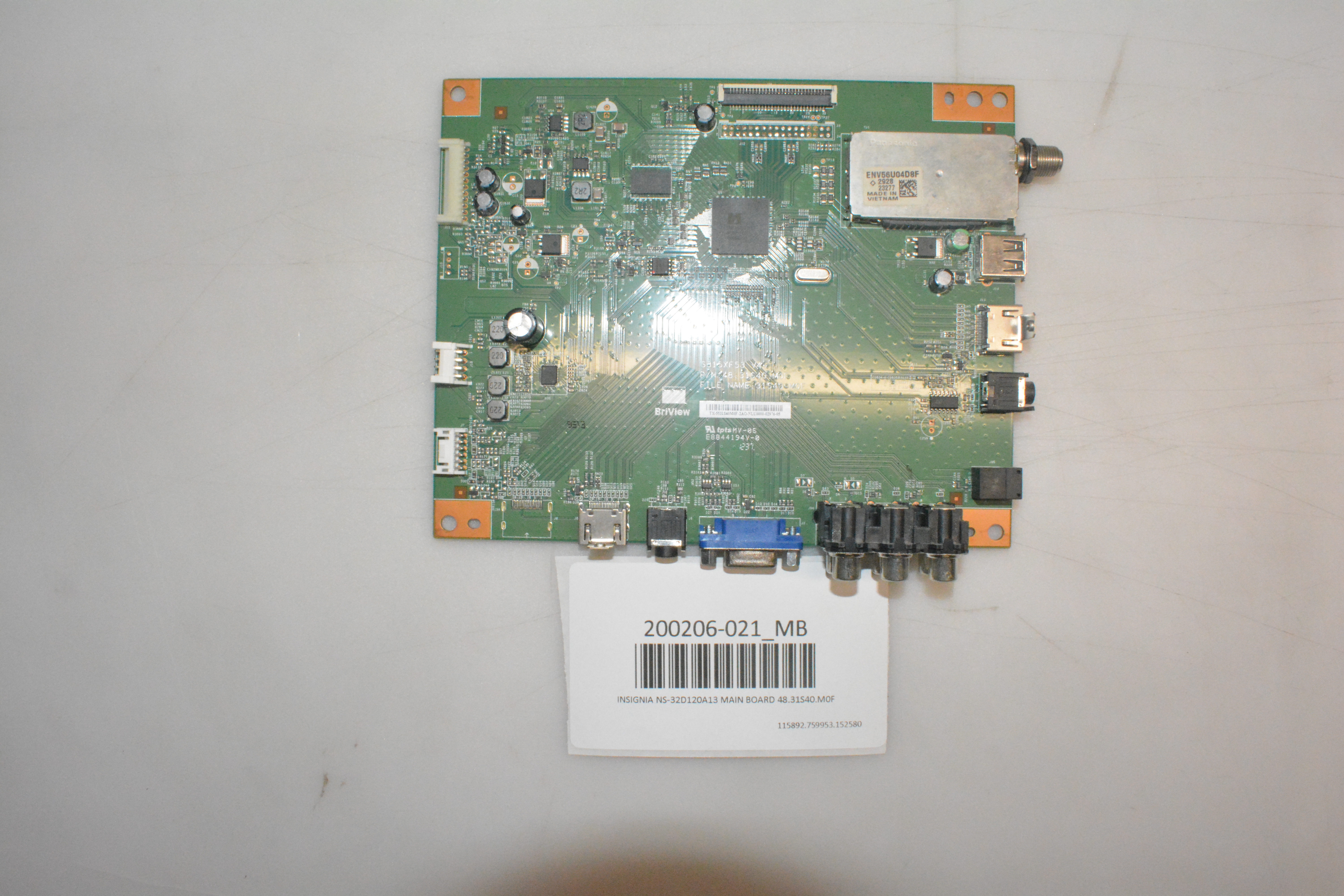 INSIGNIA NS-32D120A13 MAIN BOARD 48.31S40.M0F | eBay