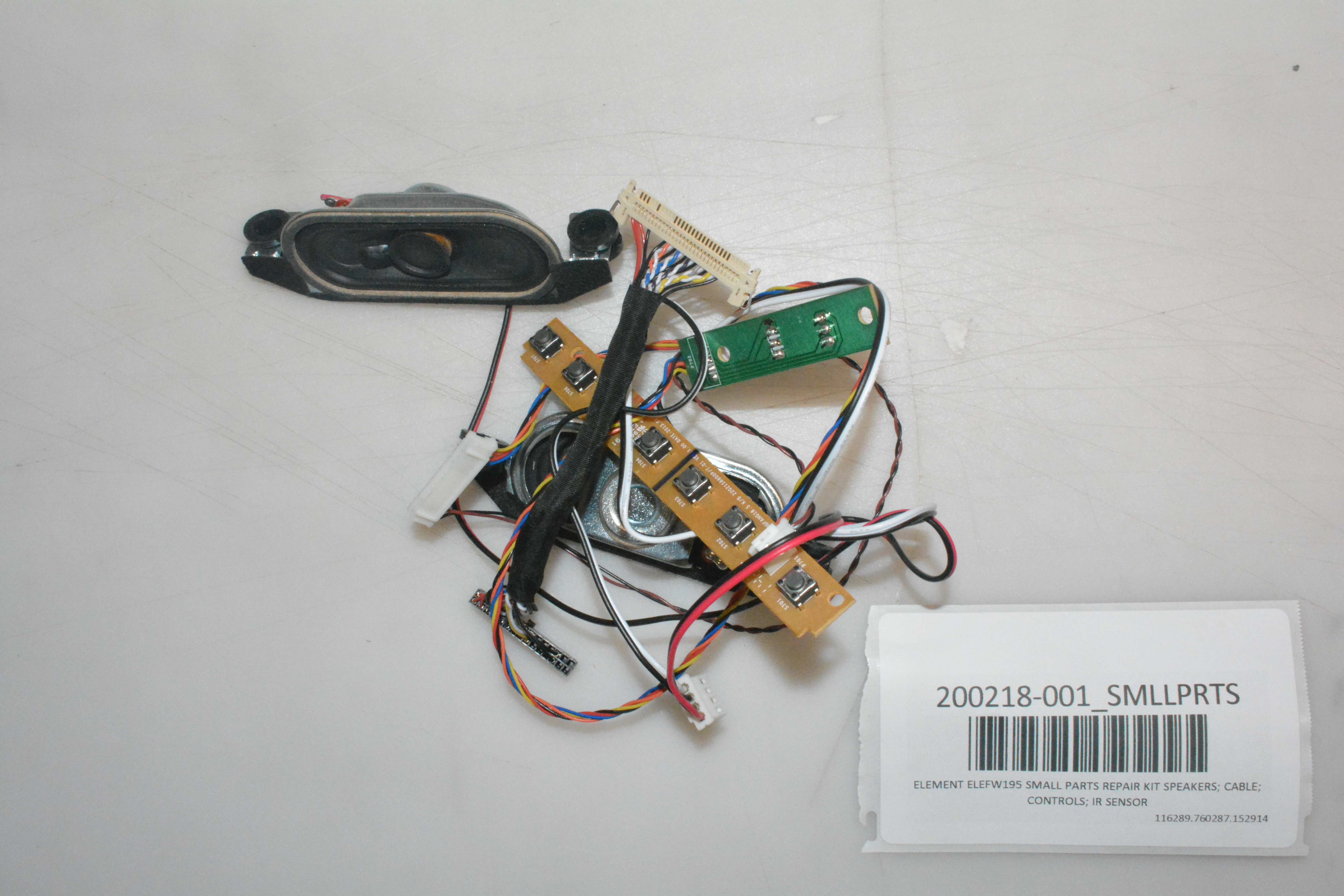 ELEMENT ELEFW195 SMALL PARTS REPAIR KIT SPEAKERS; CABLE; CONTROLS; IR