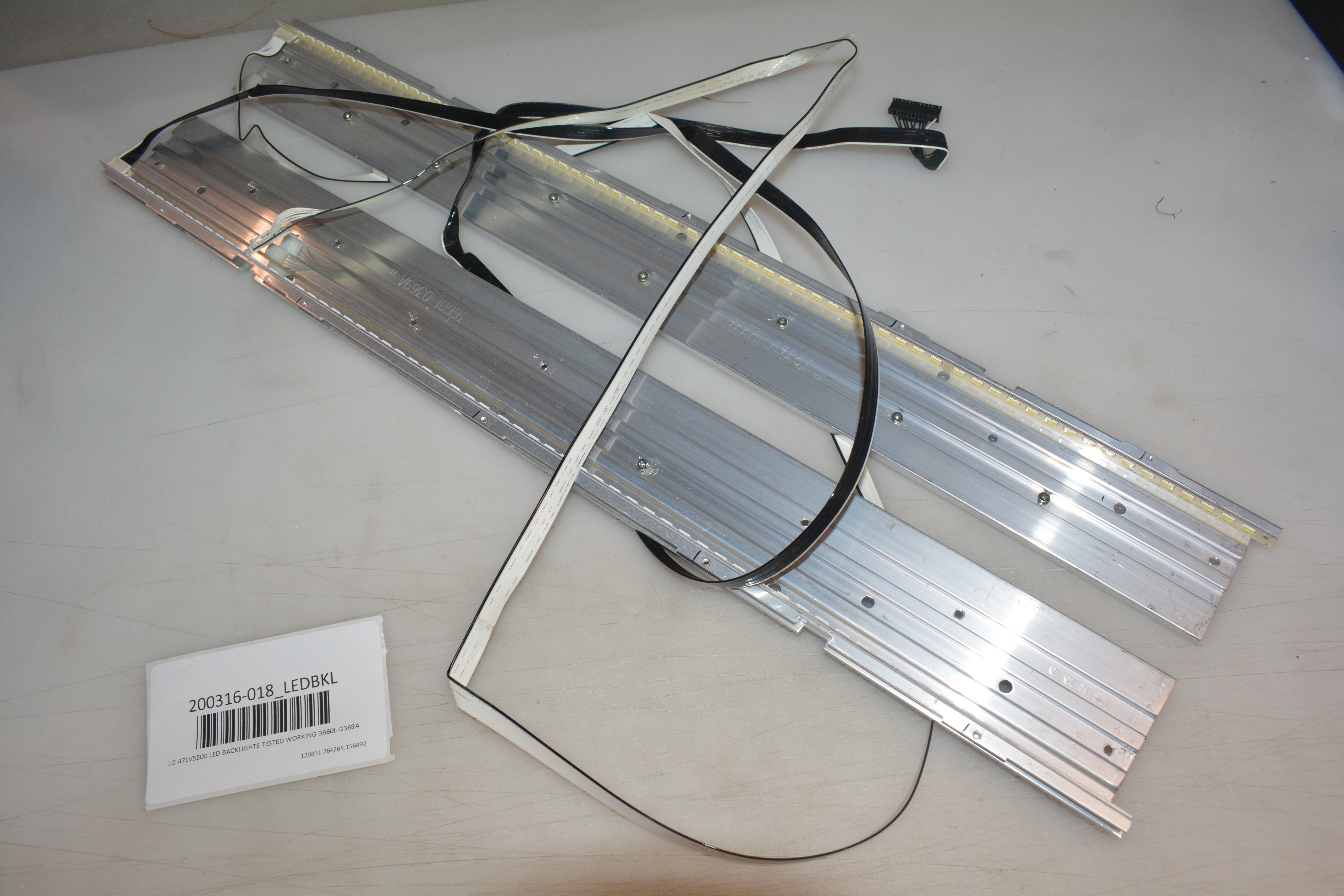 LG 47LV5500 LED BACKLIGHTS TESTED WORKING 3660L0369A eBay