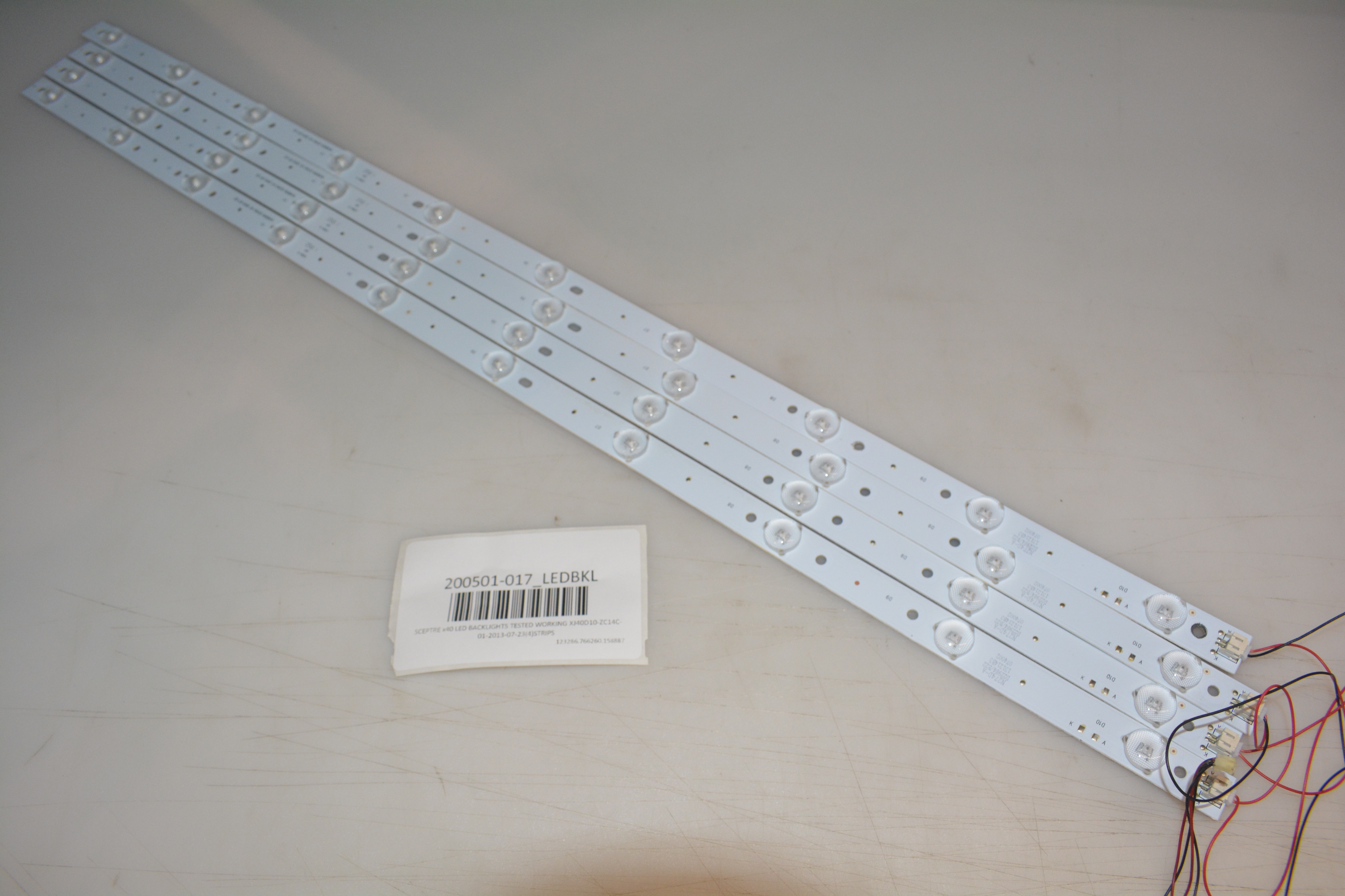 SCEPTRE X40 LED BACKLIGHTS TESTED WORKING XJ40D10ZC14C0120130723(4