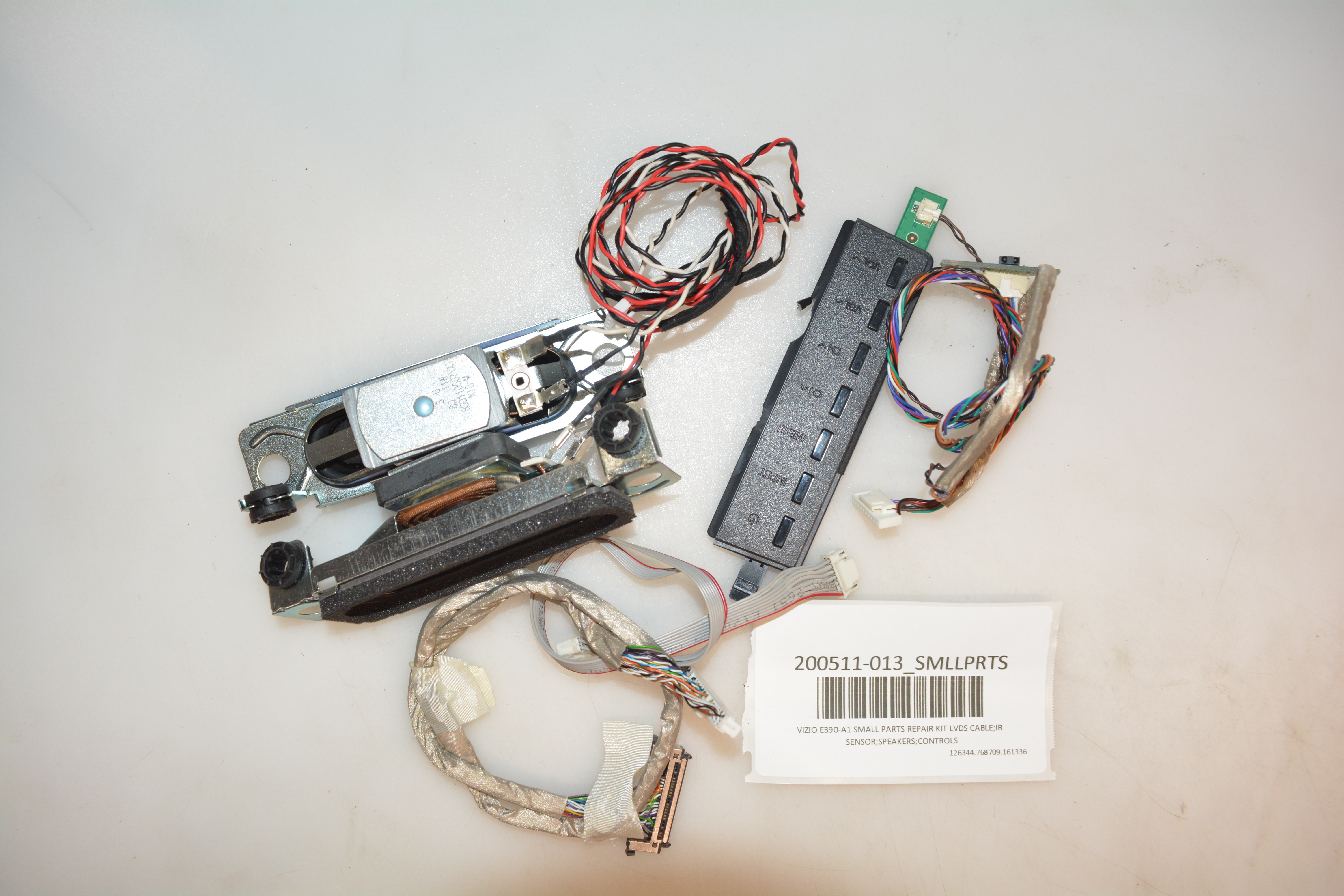 VIZIO E390-A1 SMALL PARTS REPAIR KIT LVDS CABLE;IR SENSOR;SPEAKERS