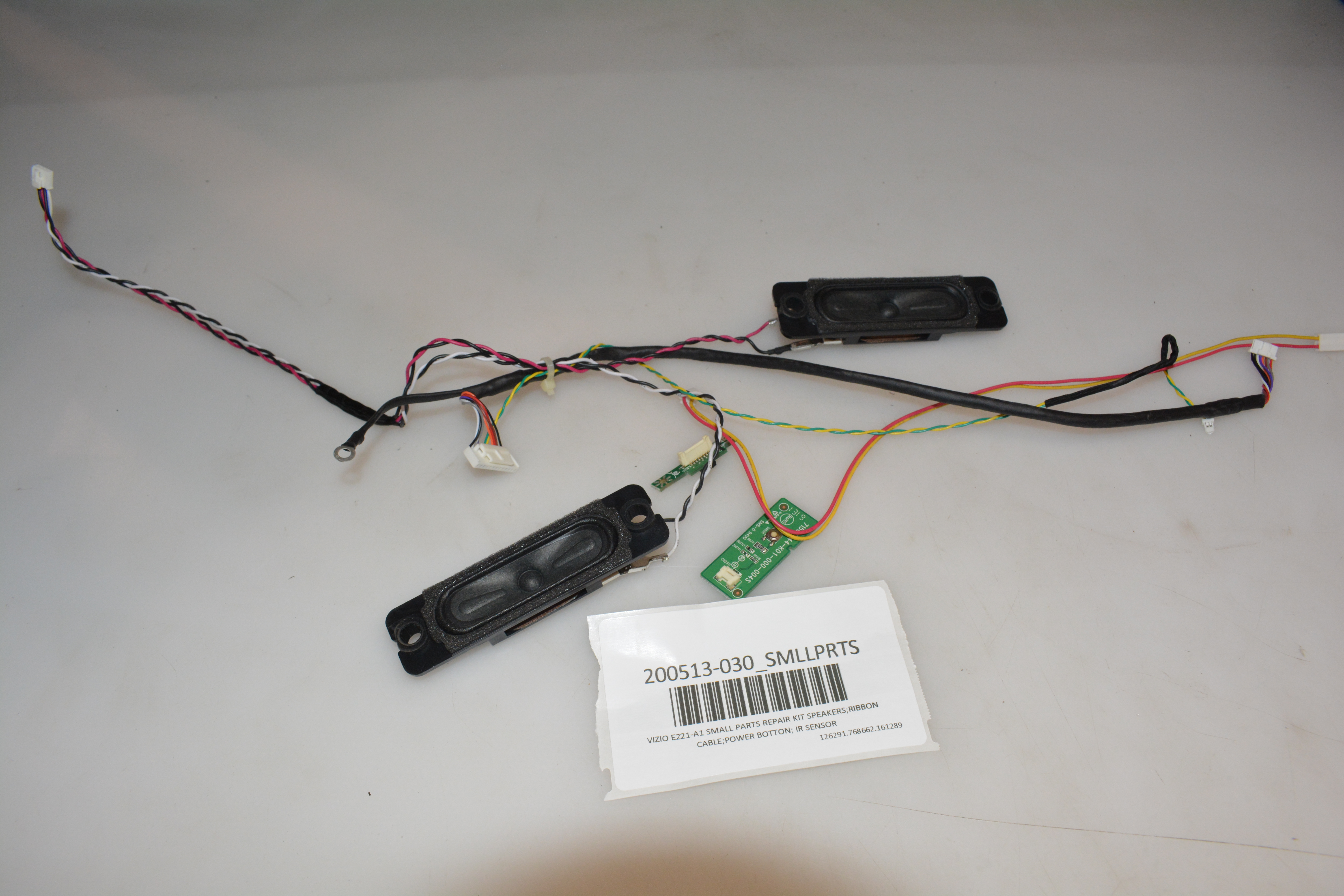 VIZIO E221-A1 SMALL PARTS REPAIR KIT SPEAKERS;RIBBON CABLE;POWER BOTTON