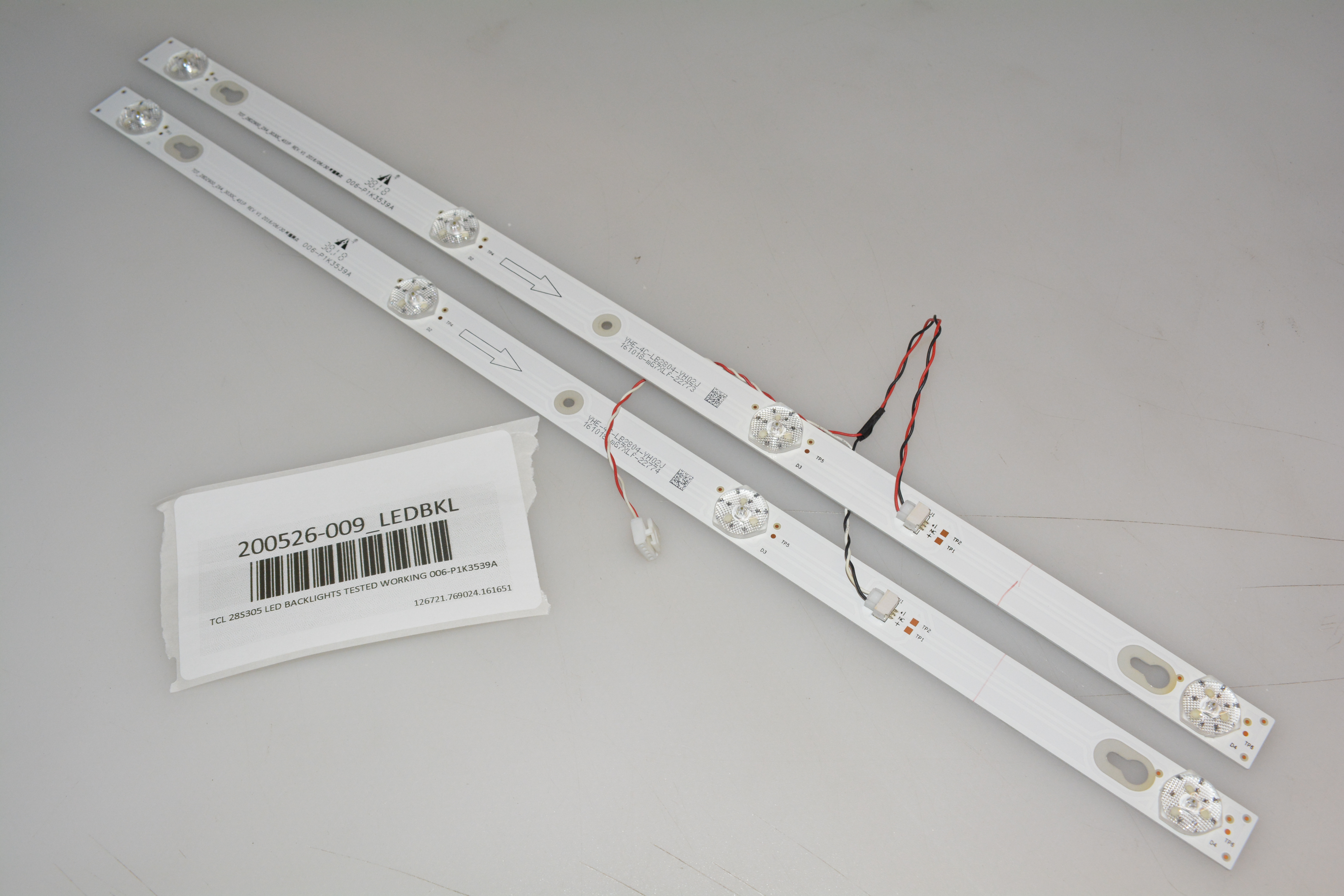 TCL 28S305 LED BACKLIGHTS TESTED WORKING 006P1K3539A eBay