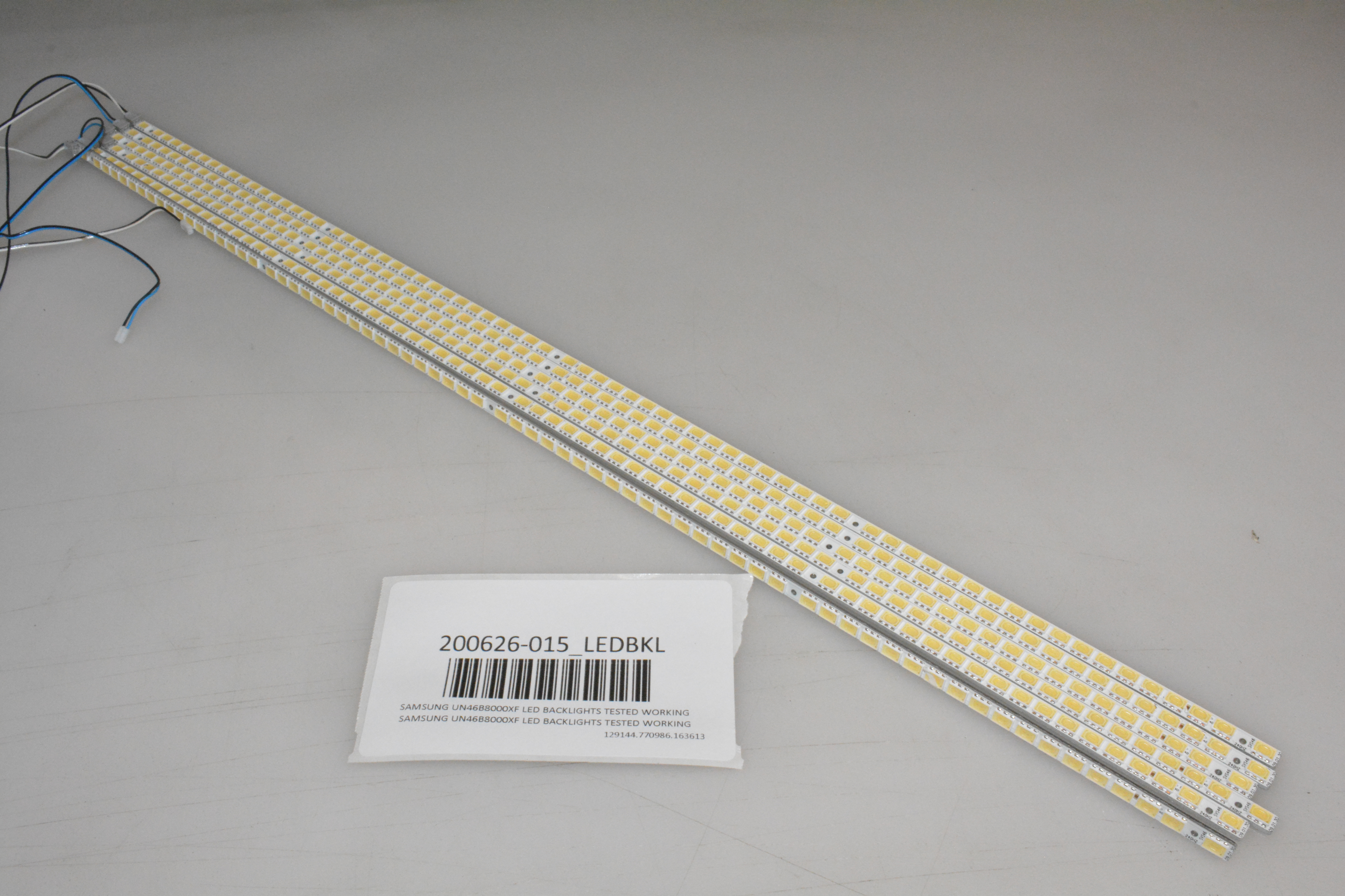SAMSUNG UN46B8000XF LED BACKLIGHTS TESTED WORKING SAMSUNG UN46B8000XF