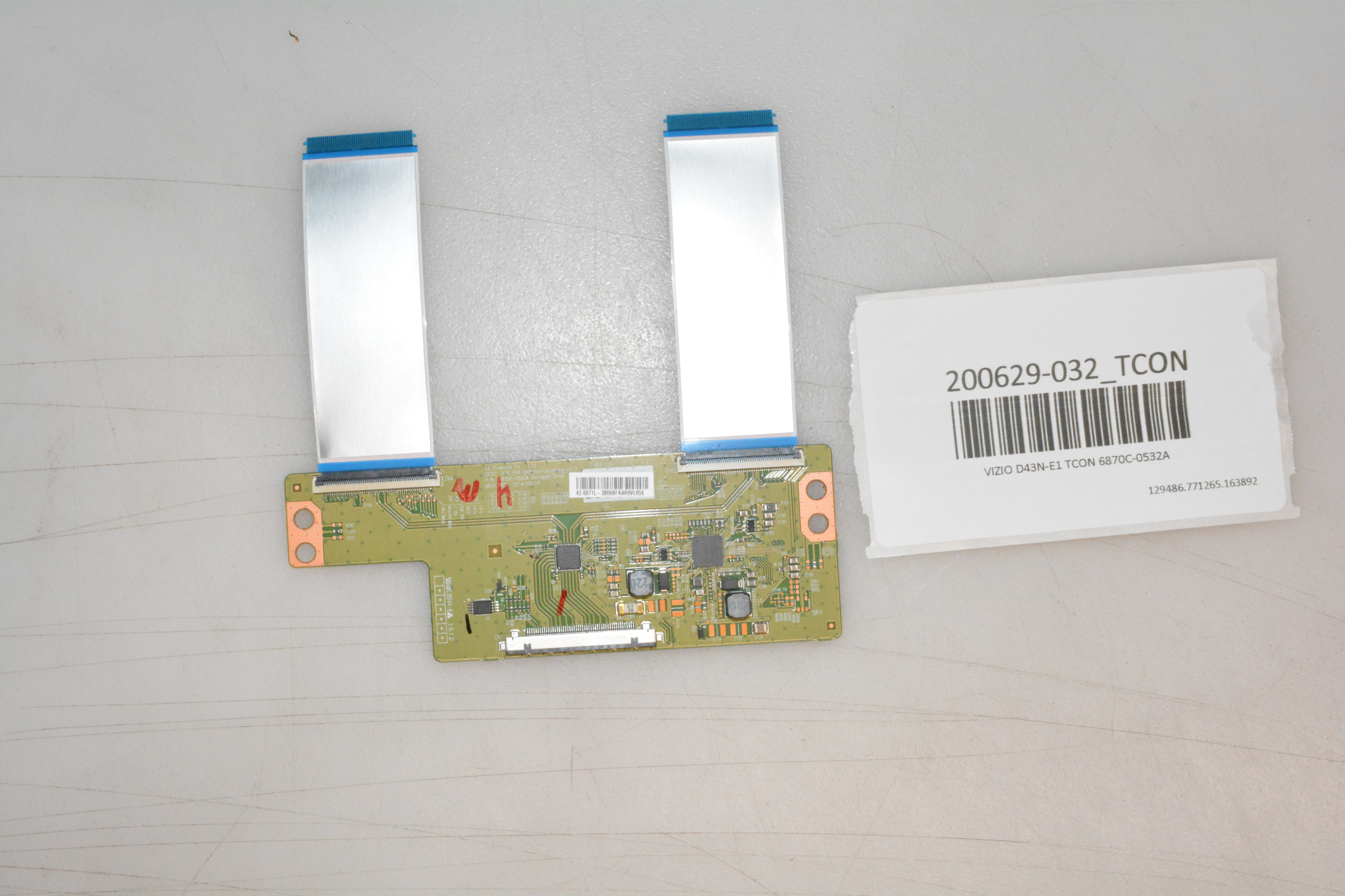 VIZIO D43NE1 TCON 6870C0532A eBay