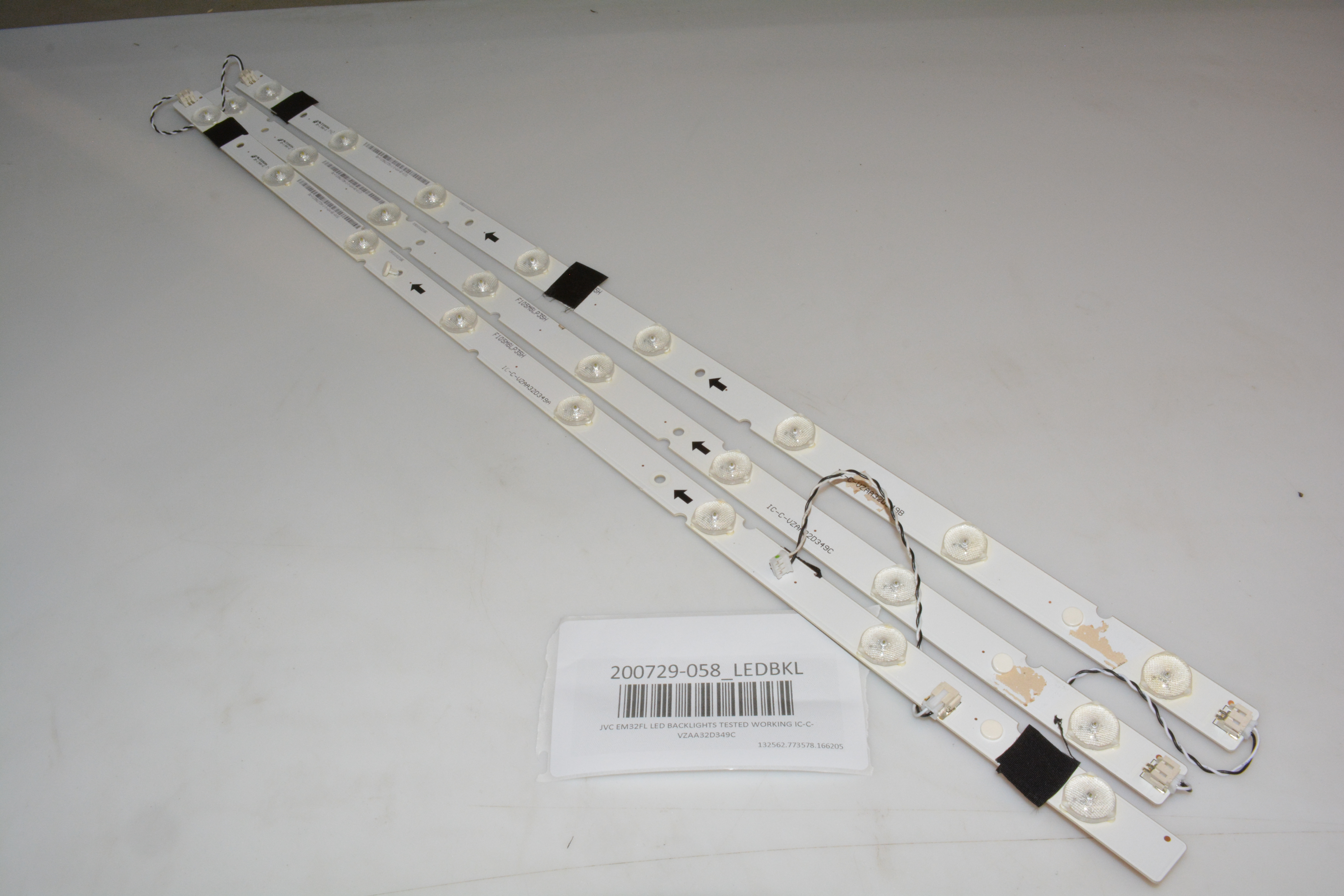 JVC EM32FL LED BACKLIGHTS TESTED WORKING ICCVZAA32D349C eBay