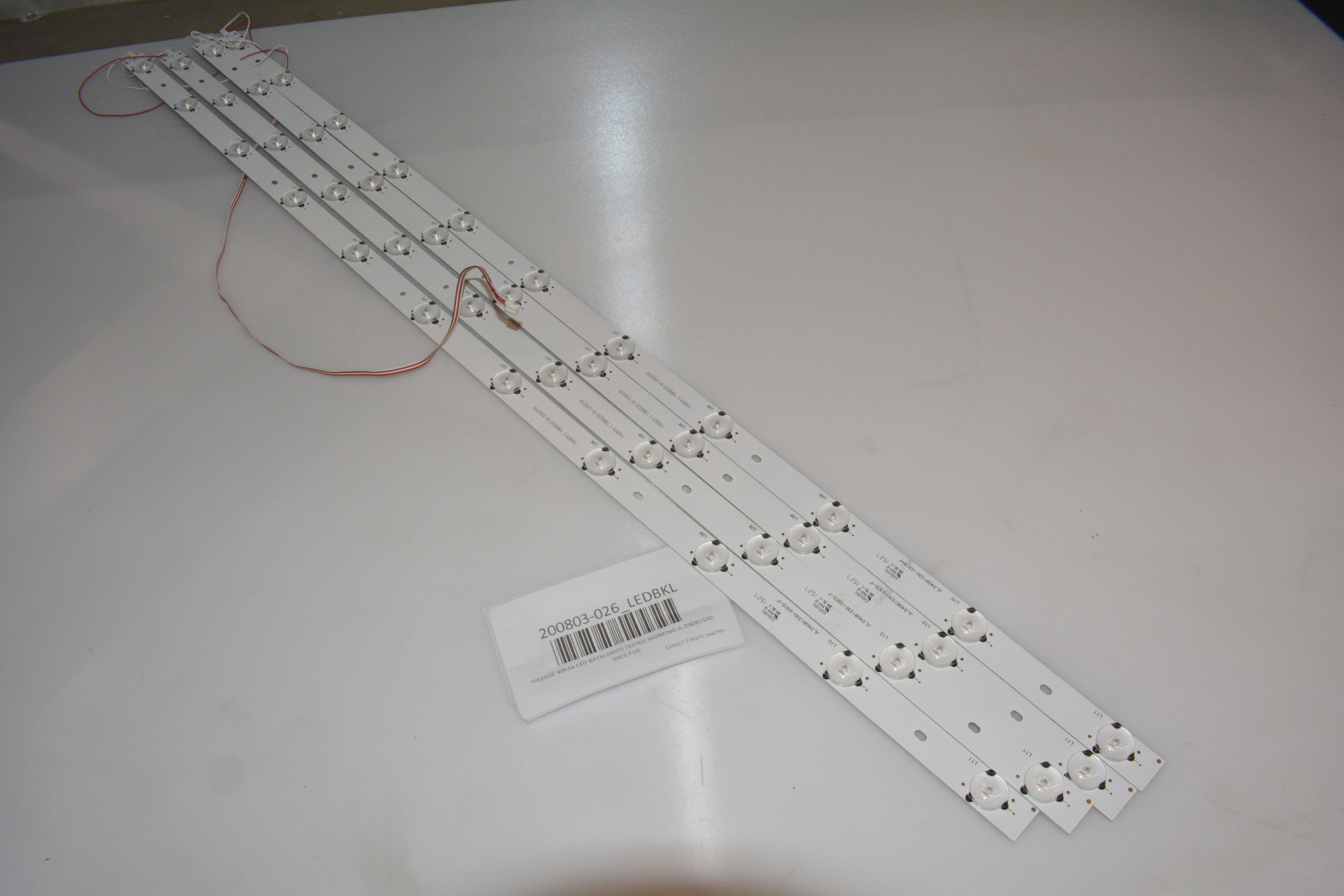 HISENSE 40H3E LED BACKLIGHTS TESTED WORKING JL.D40B1330-03CS-F{4] | eBay