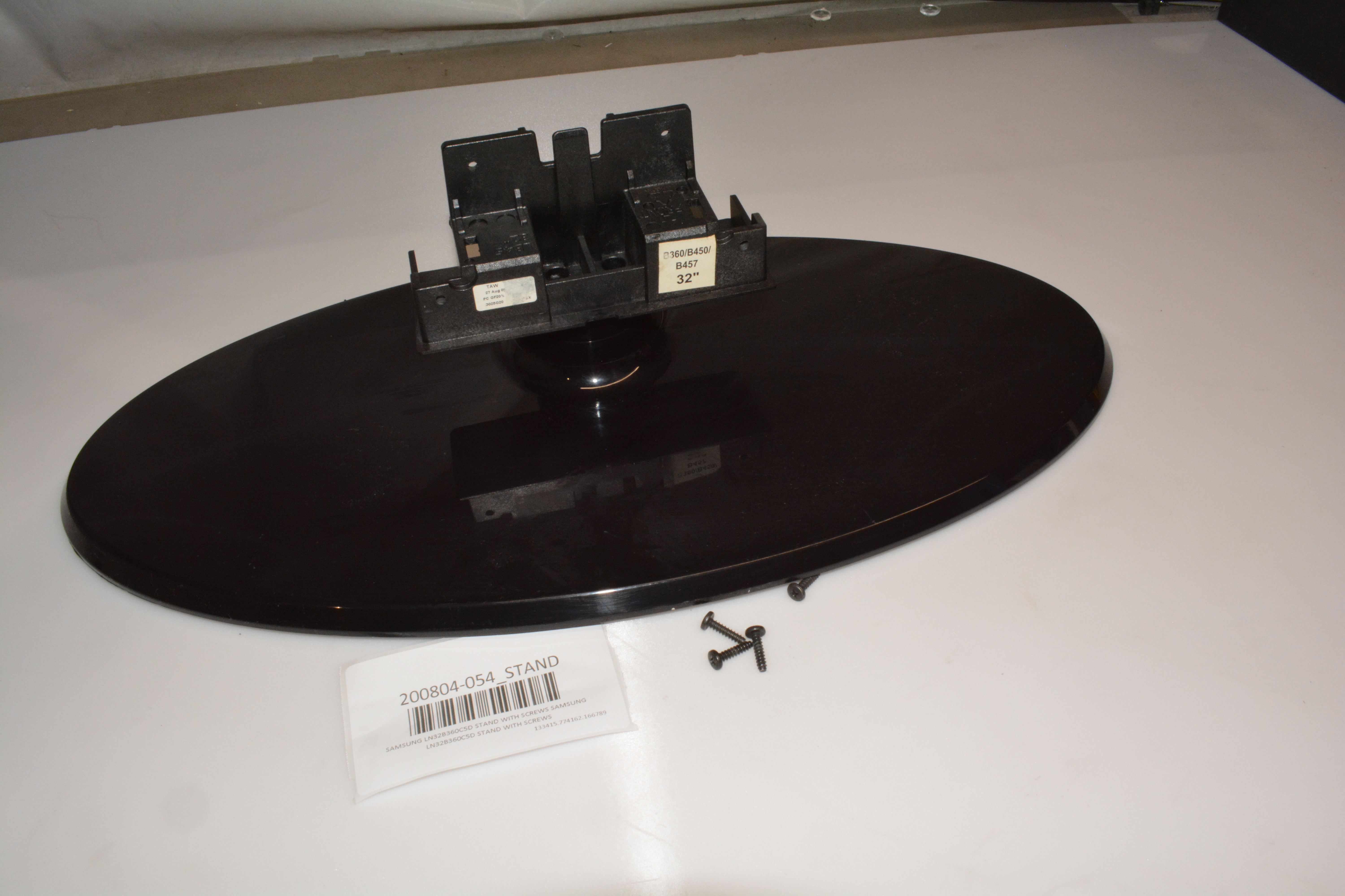 SAMSUNG LN32B360C5D STAND WITH SCREWS SAMSUNG LN32B360C5D STAND WITH