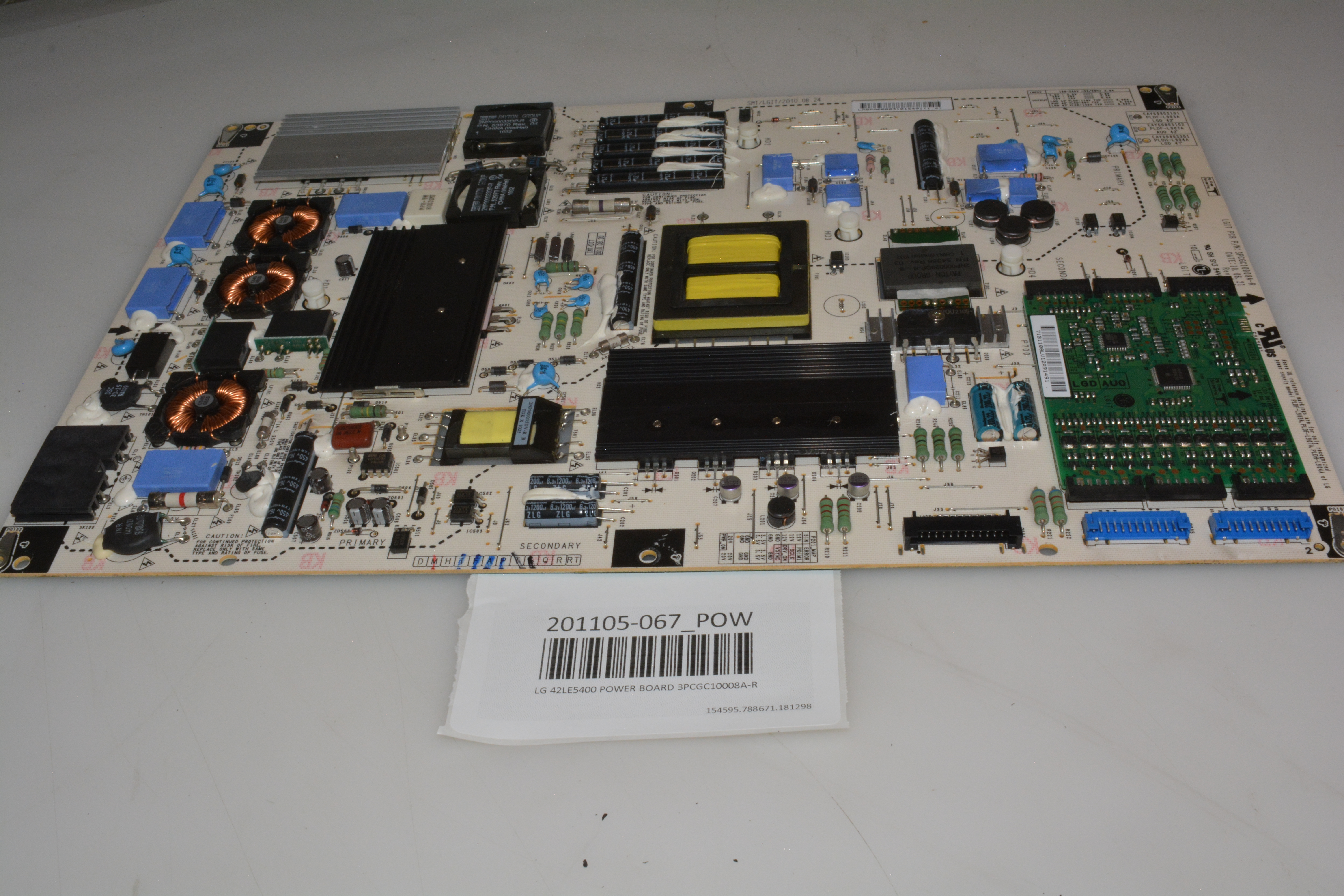 REPAIR SERVICE FOR LG 42LE5400-UC MAIN BOARD EBR68348903 READ LISTING!