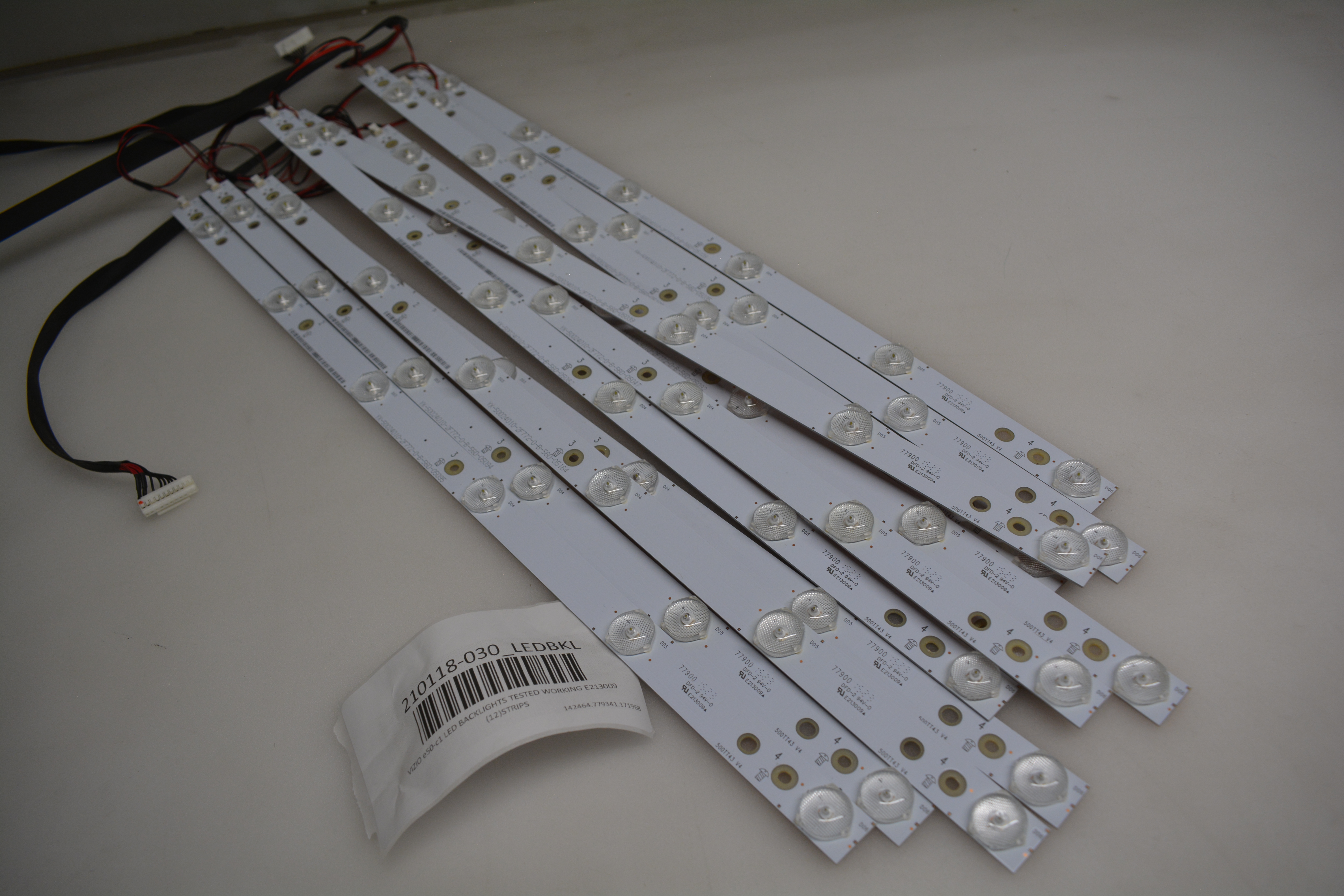 VIZIO E50-C1 LED BACKLIGHTS TESTED WORKING E213009 (12)STRIPS | eBay