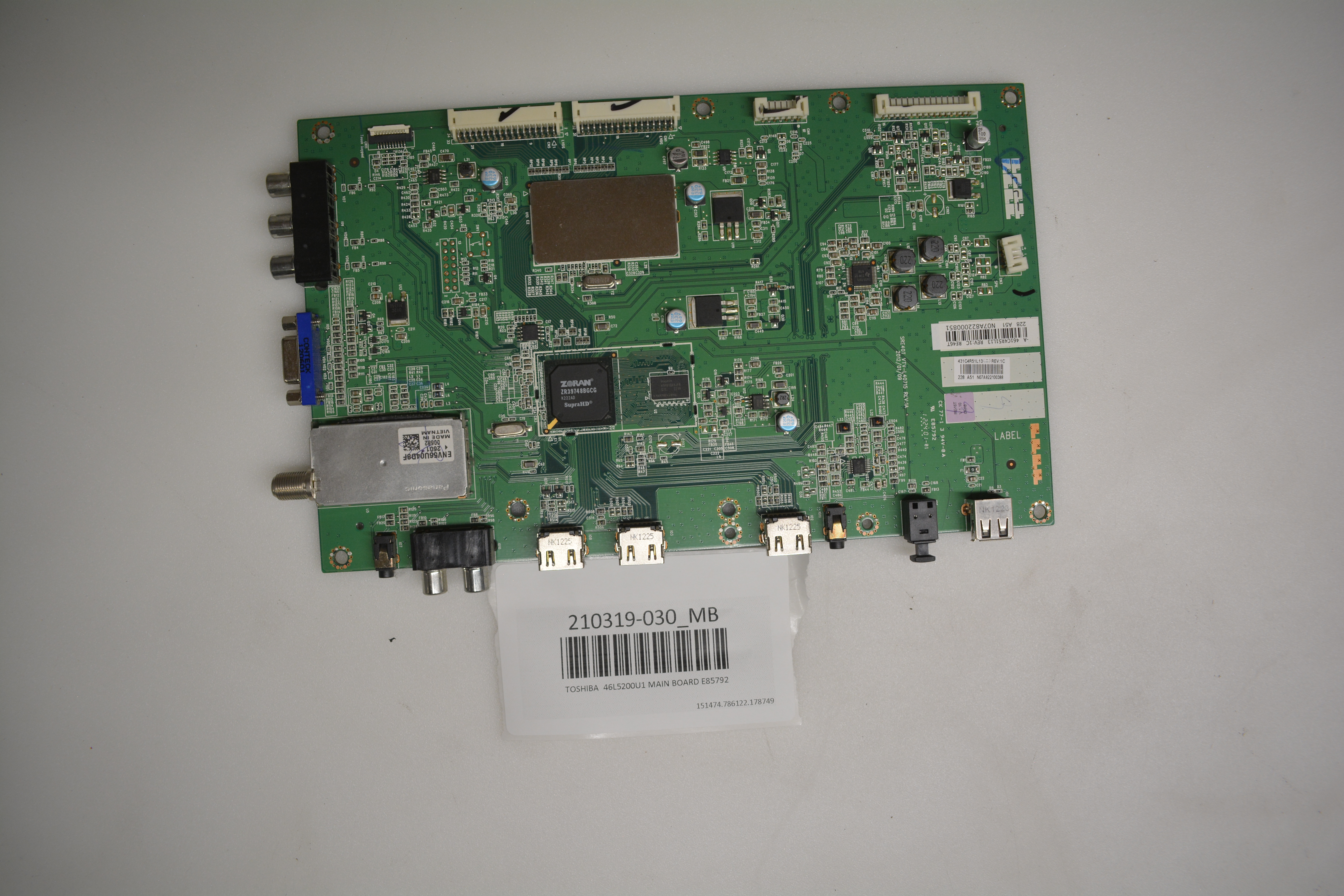 TOSHIBA 46L5200U1 MAIN BOARD E85792 | eBay