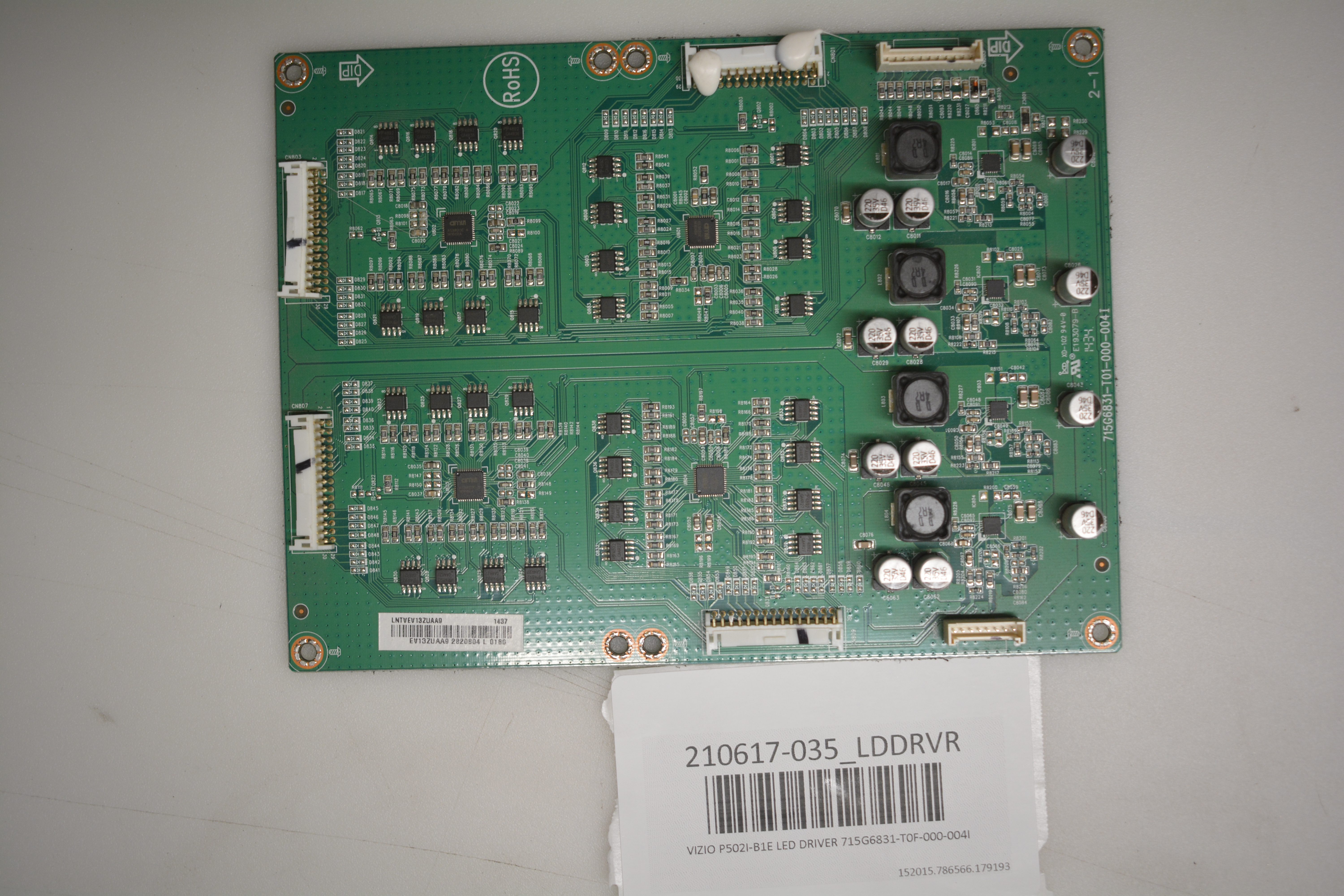 VIZIO P502I-B1E LED DRIVER 715G6831-T0F-000-004I | eBay