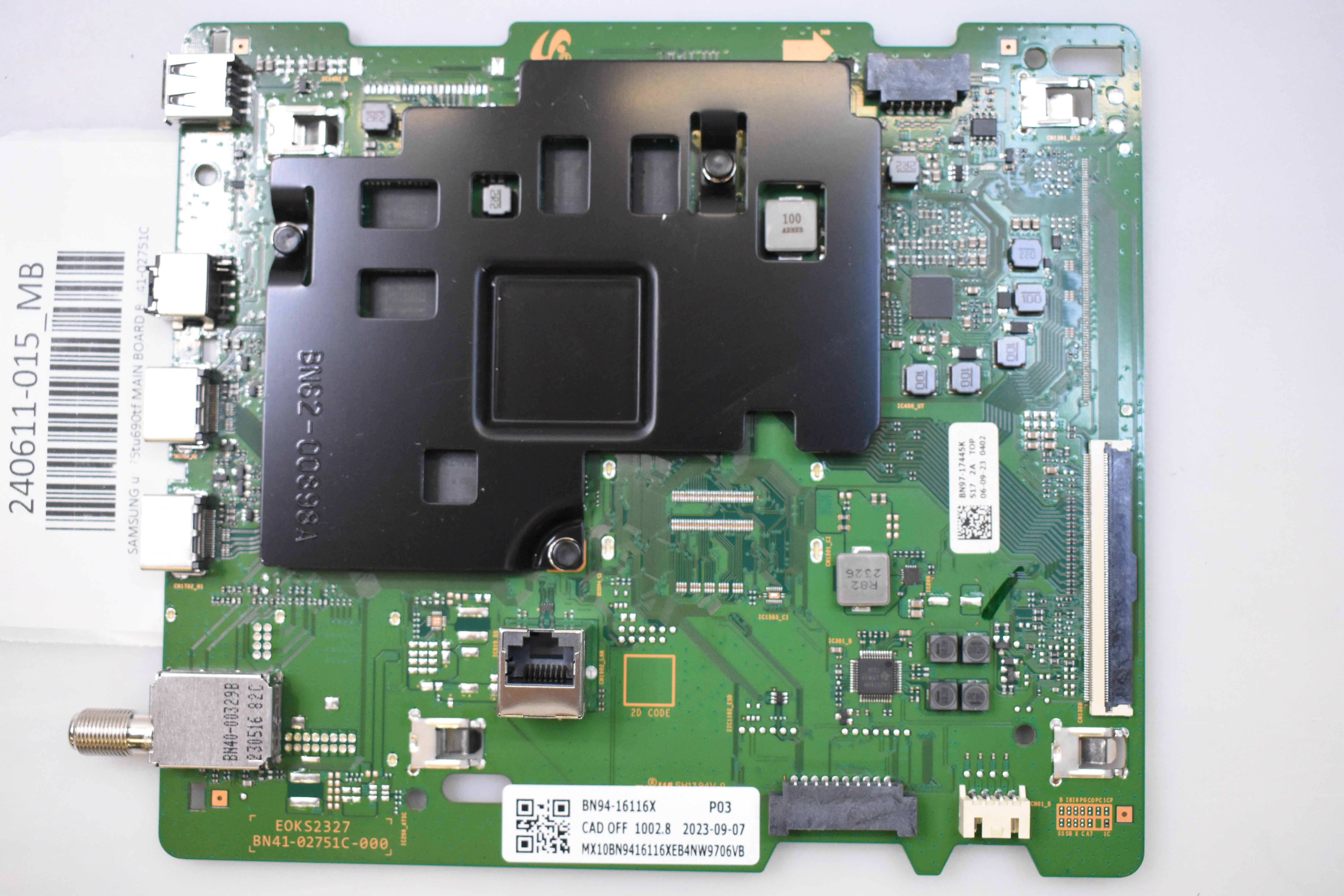 SAMSUNG UN75TU690TF MAIN BOARD BN41-02751C | eBay