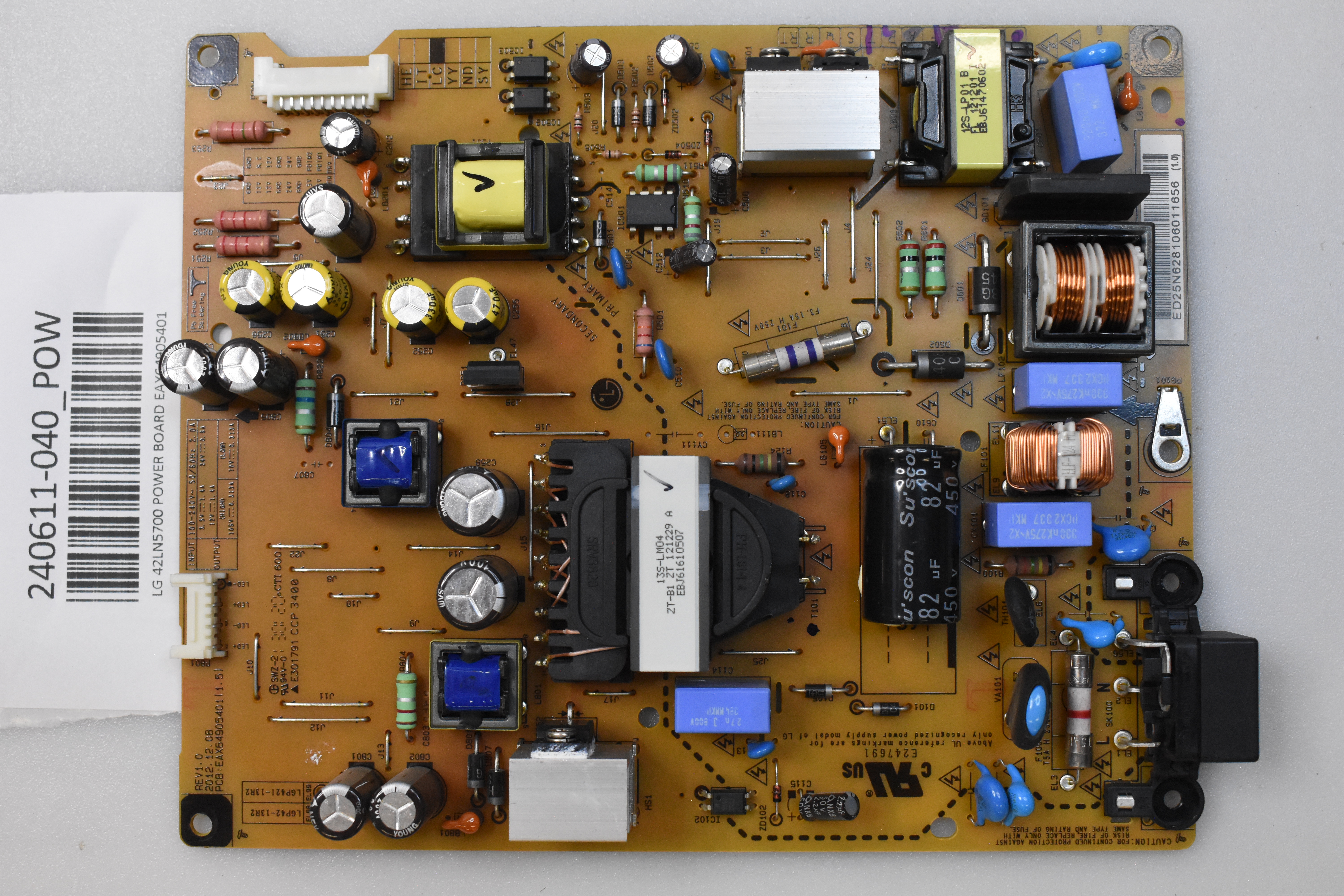 LG 42LN5700 POWER BOARD EAX64905401 | eBay