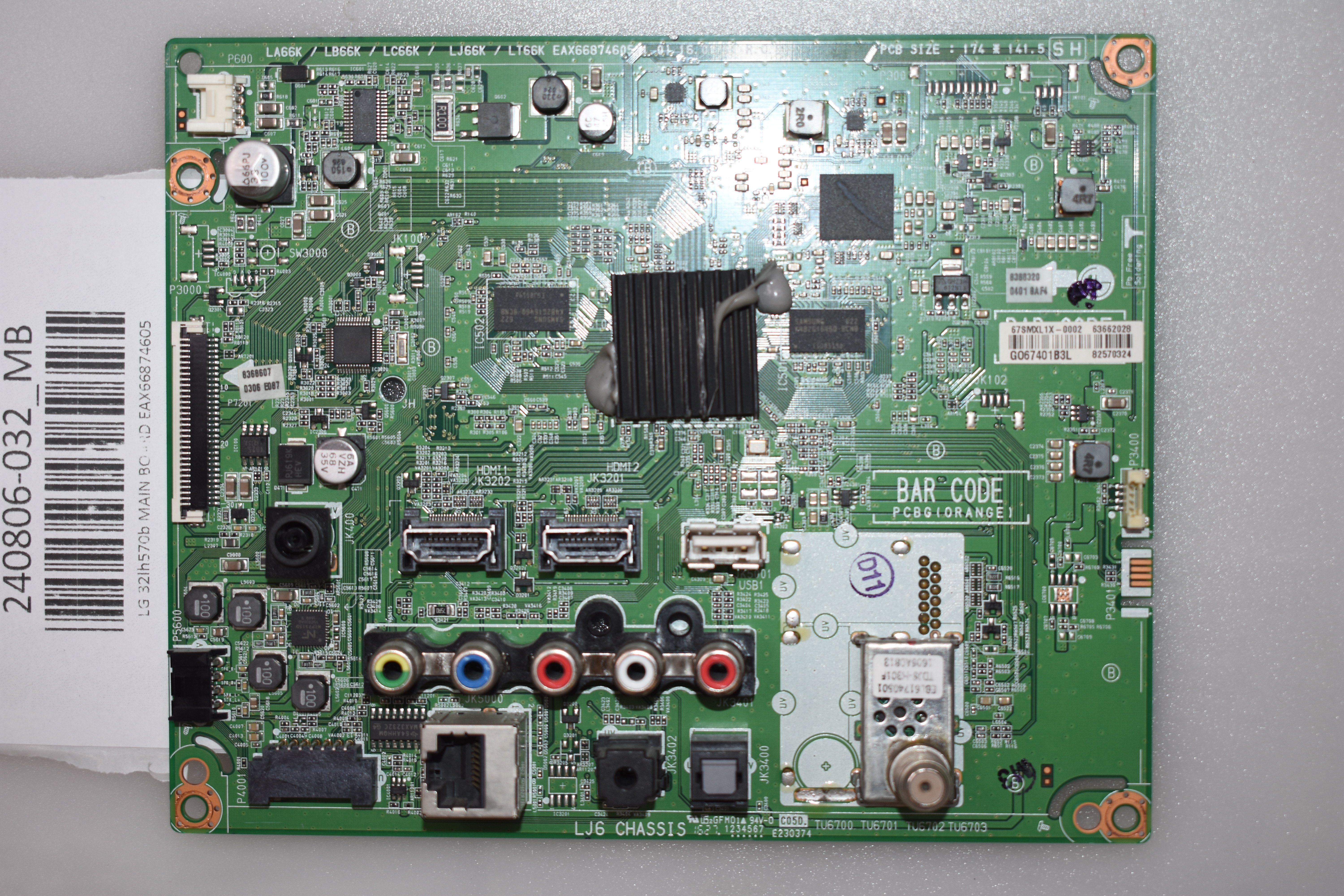 LG 32LH570B MAIN BOARD EAX66874605 | eBay